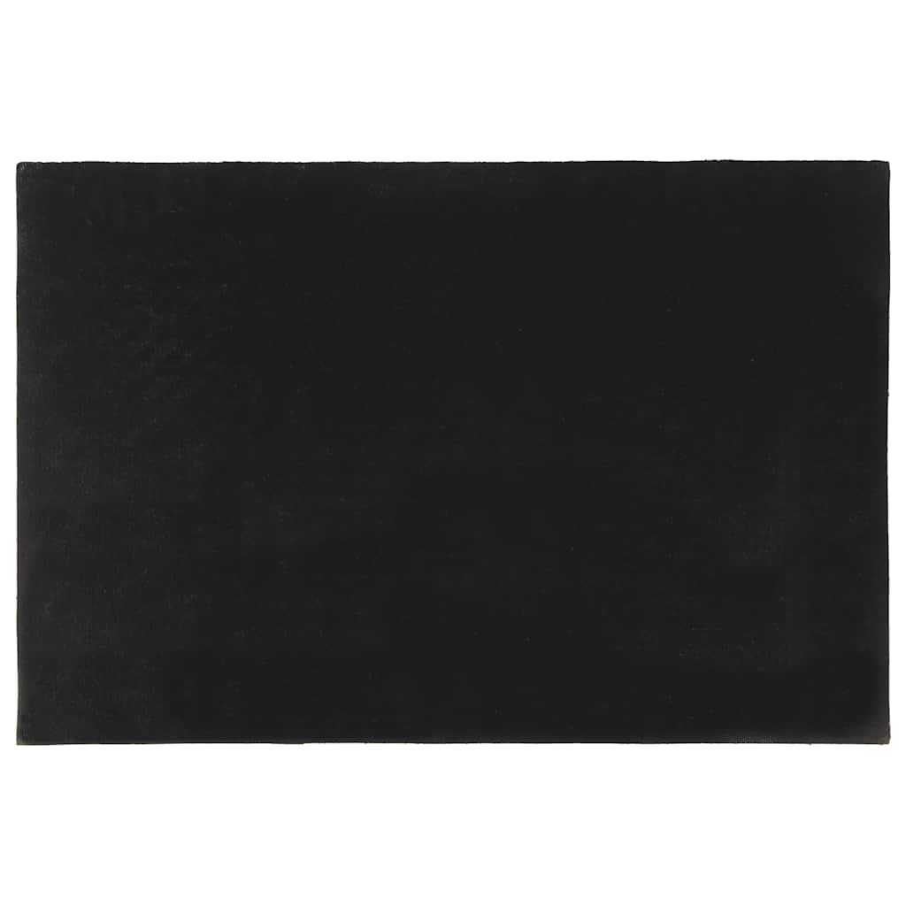 Maison Exclusive - Fußmatte Schwarz 60x90 Cm Kokosfaser Getuftet