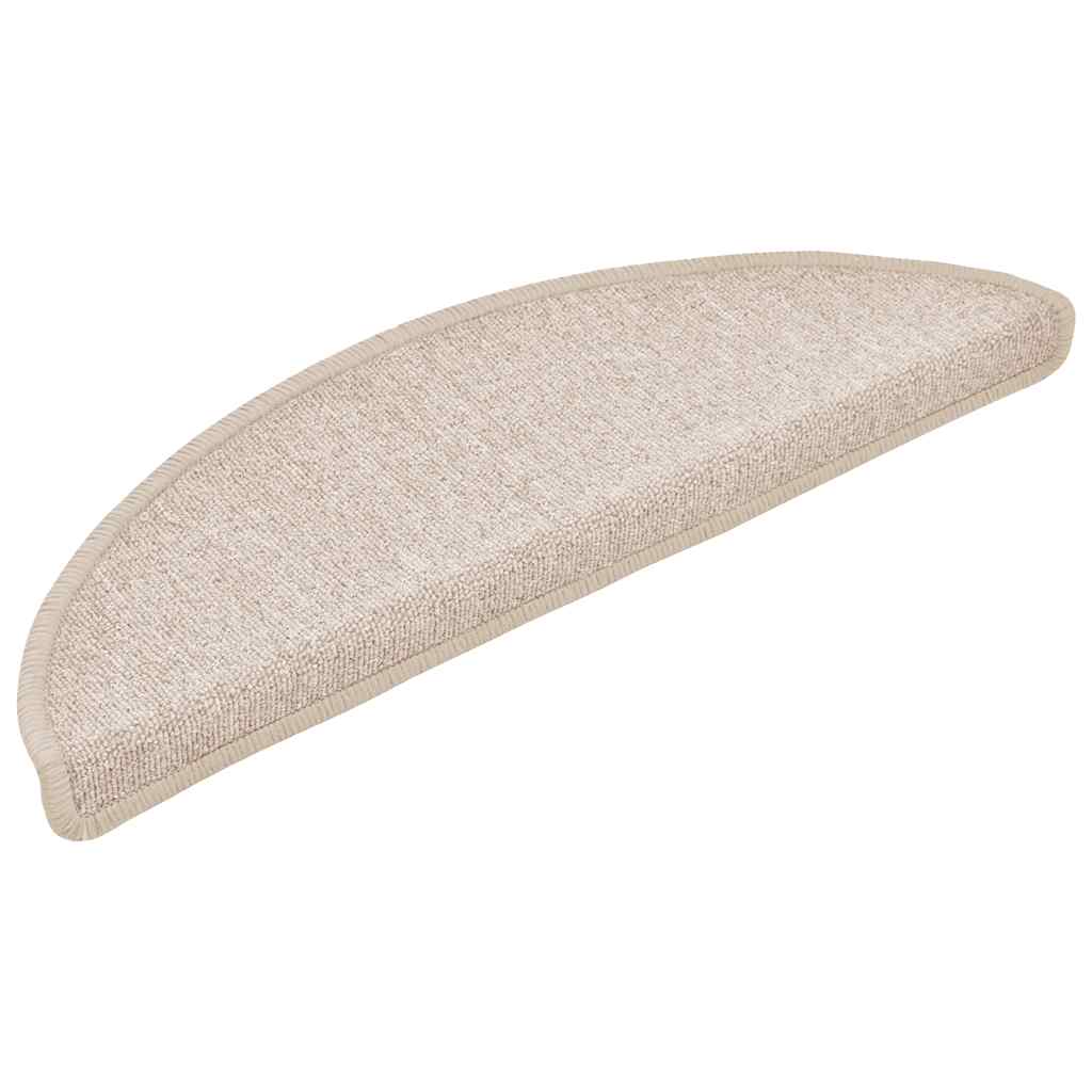 Maison Exclusive - Stufenmatten 20 Stk. 56x17x3 Cm Taupe Halbrund