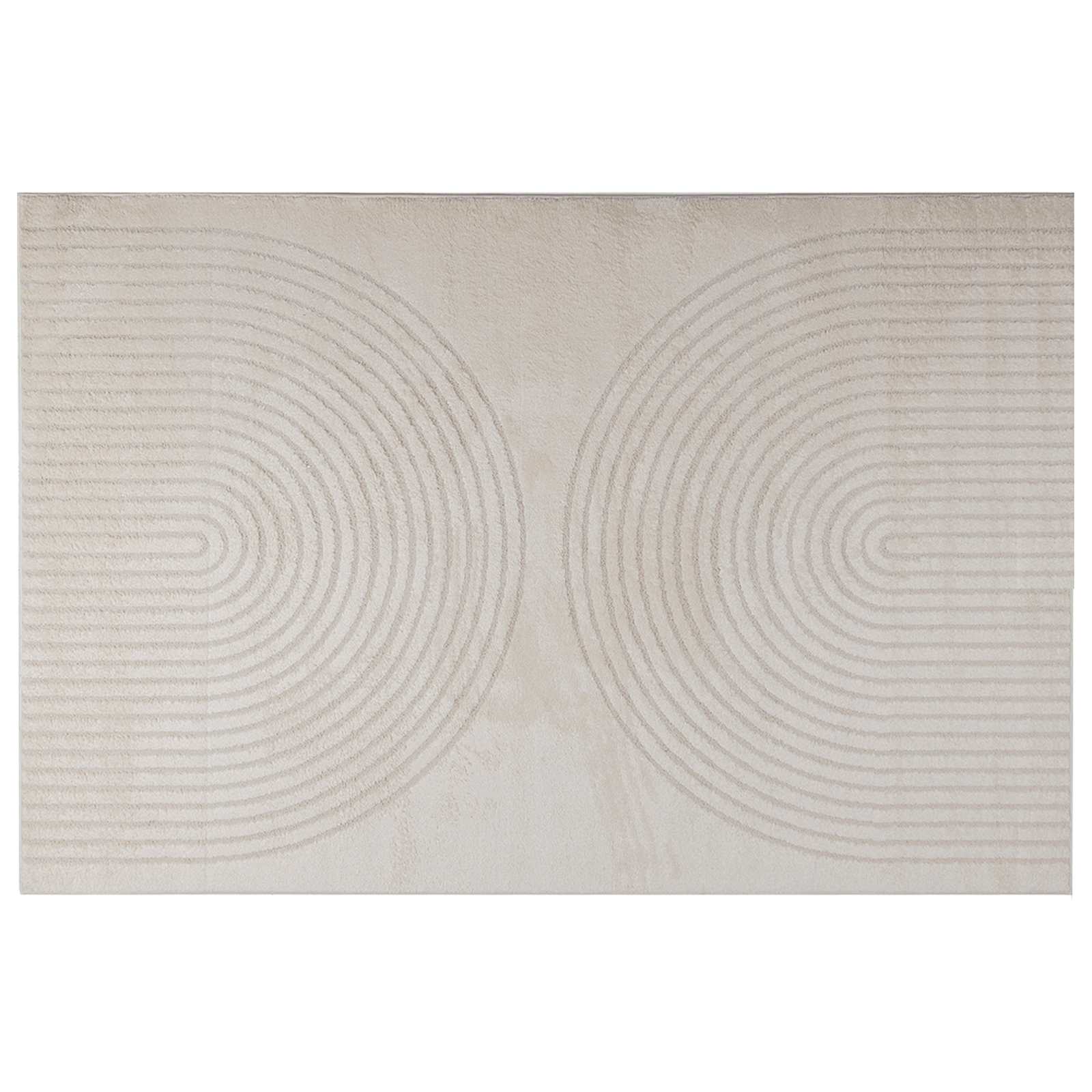Maison Exclusive - Innenteppich Galati Creme 170 X 120 Cm Polyest