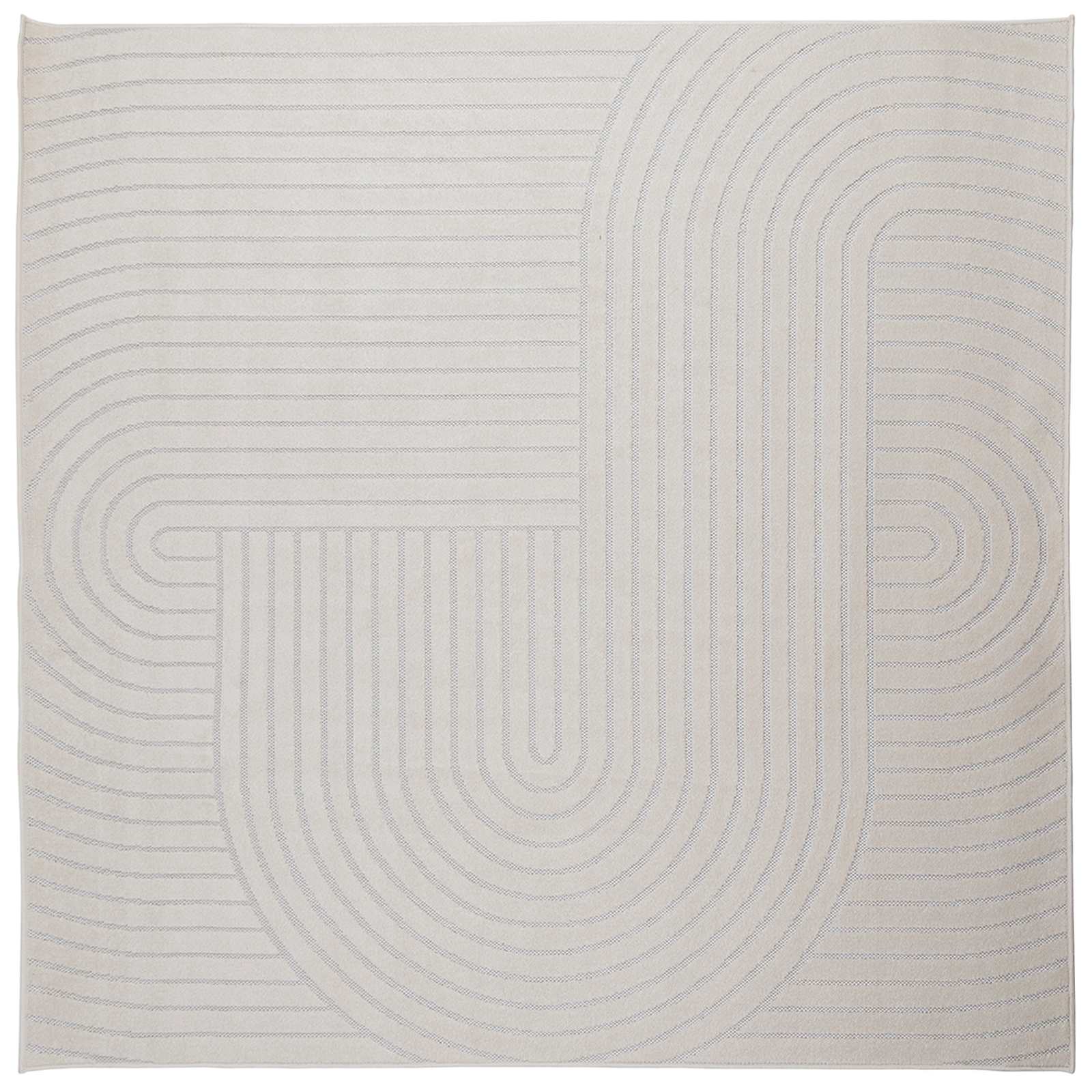 Maison Exclusive - Innen- Und Außenteppich Palmeras Creme 200 X 2