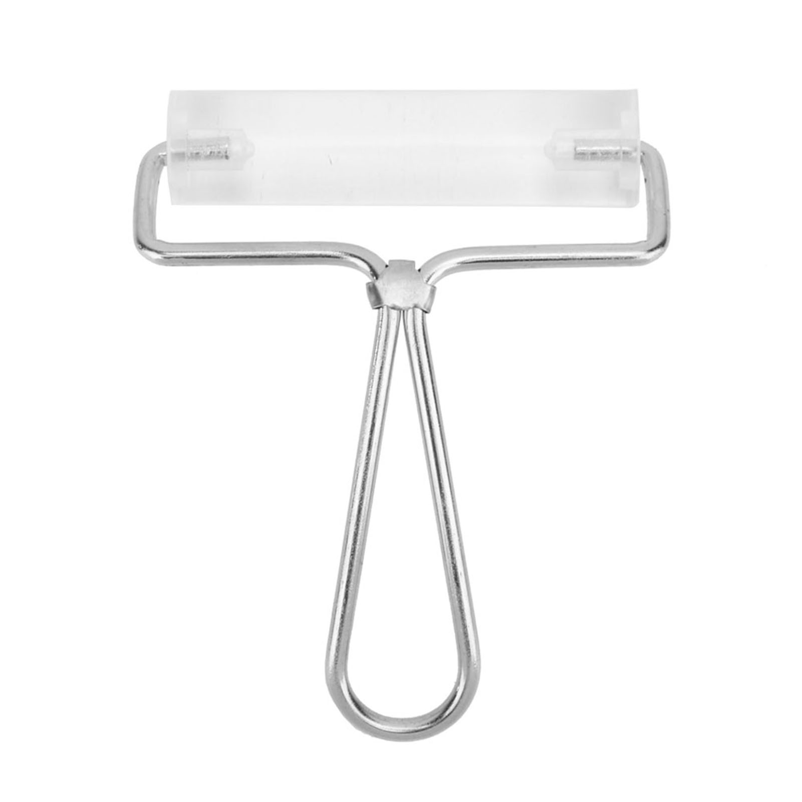 Nudelholz Aus Acrylpolymer-ton Mit Metallgriff, Handwerkzeug Zum Modellieren Mit Ton.