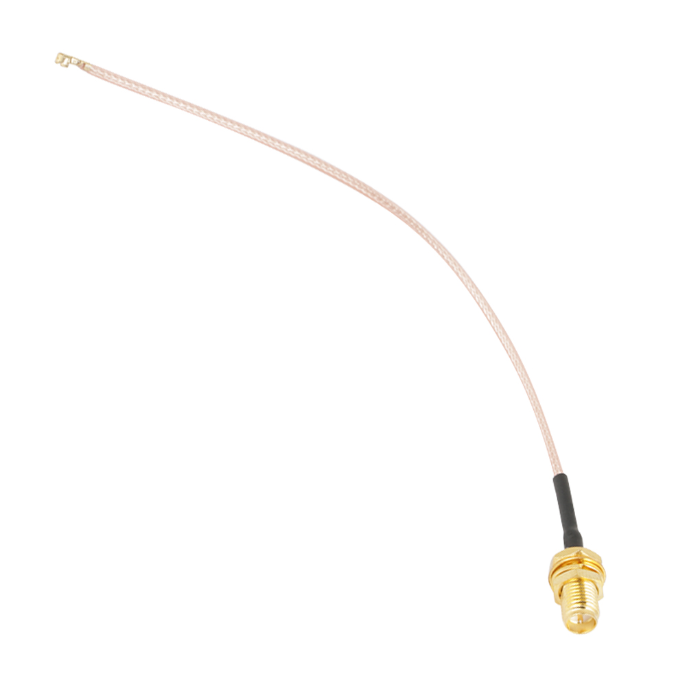 Packung Mit 5 Rpsma-buchsen Auf U.fl Ipx/ipex-steckverbinder Für Koaxiale Hf-antennen, 50 Ω, 15 Cm