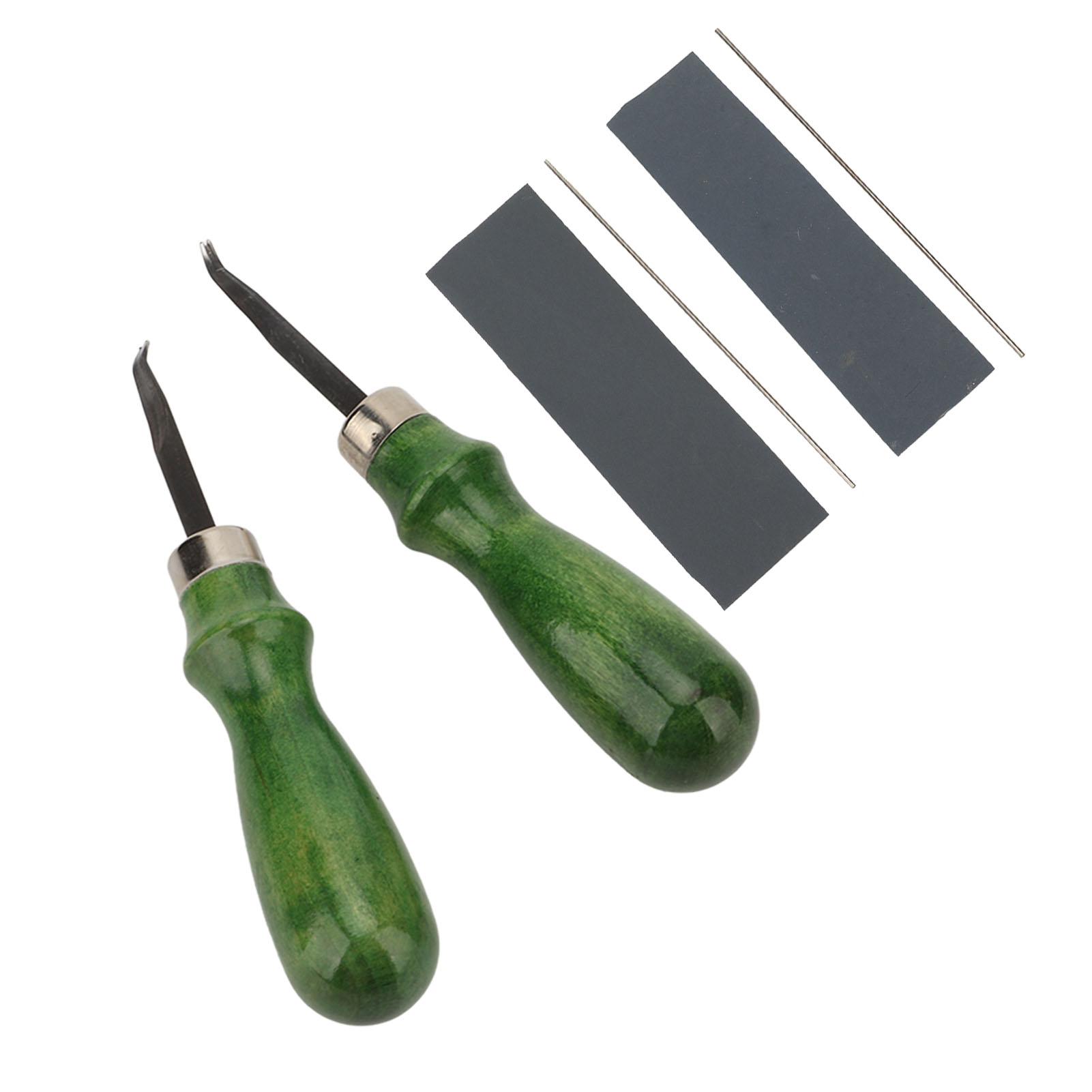 Lederkantenschneider (2er-set) Aus Hochfestem Legiertem Stahl, Ideal Für Heimwerker.