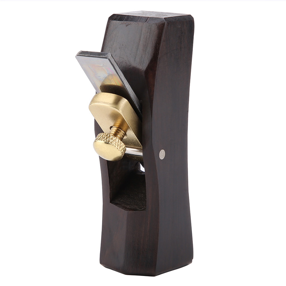 Mini-handhobel Aus Ebenholz Mit Gewölbter Sohle, Für Schreinerarbeiten, Nuten Und Oberflächenbehandlung Von Holz, Heimwerkerbedarf