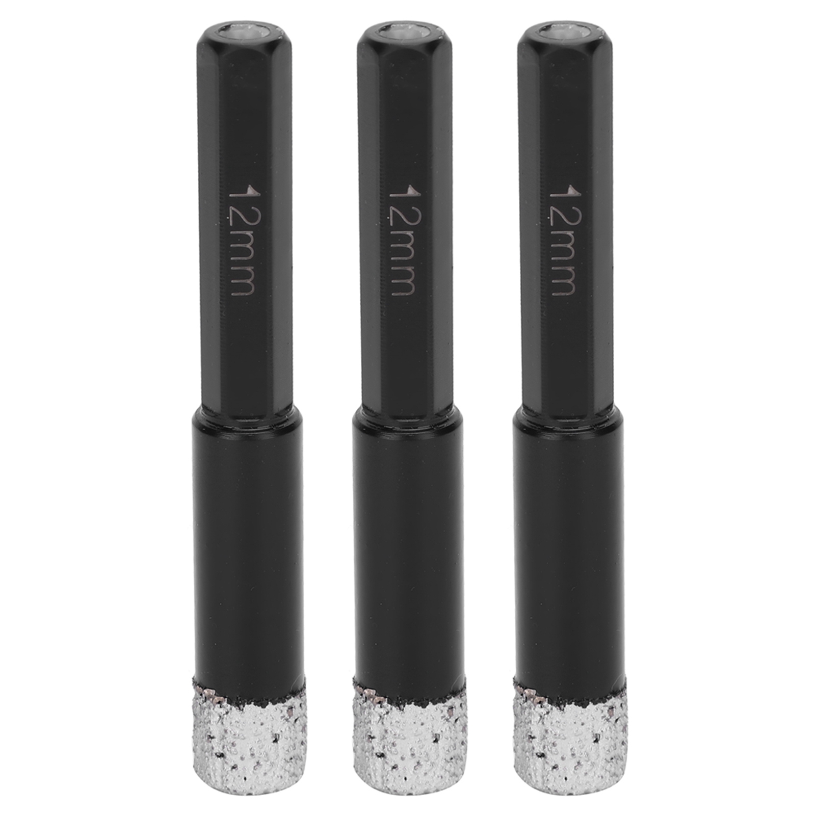 Diamantbohrer Mit Sechskantschaft Für Trockengelötete Fliesen, Lochsäge Für Marmor Und Keramik, 12 Mm