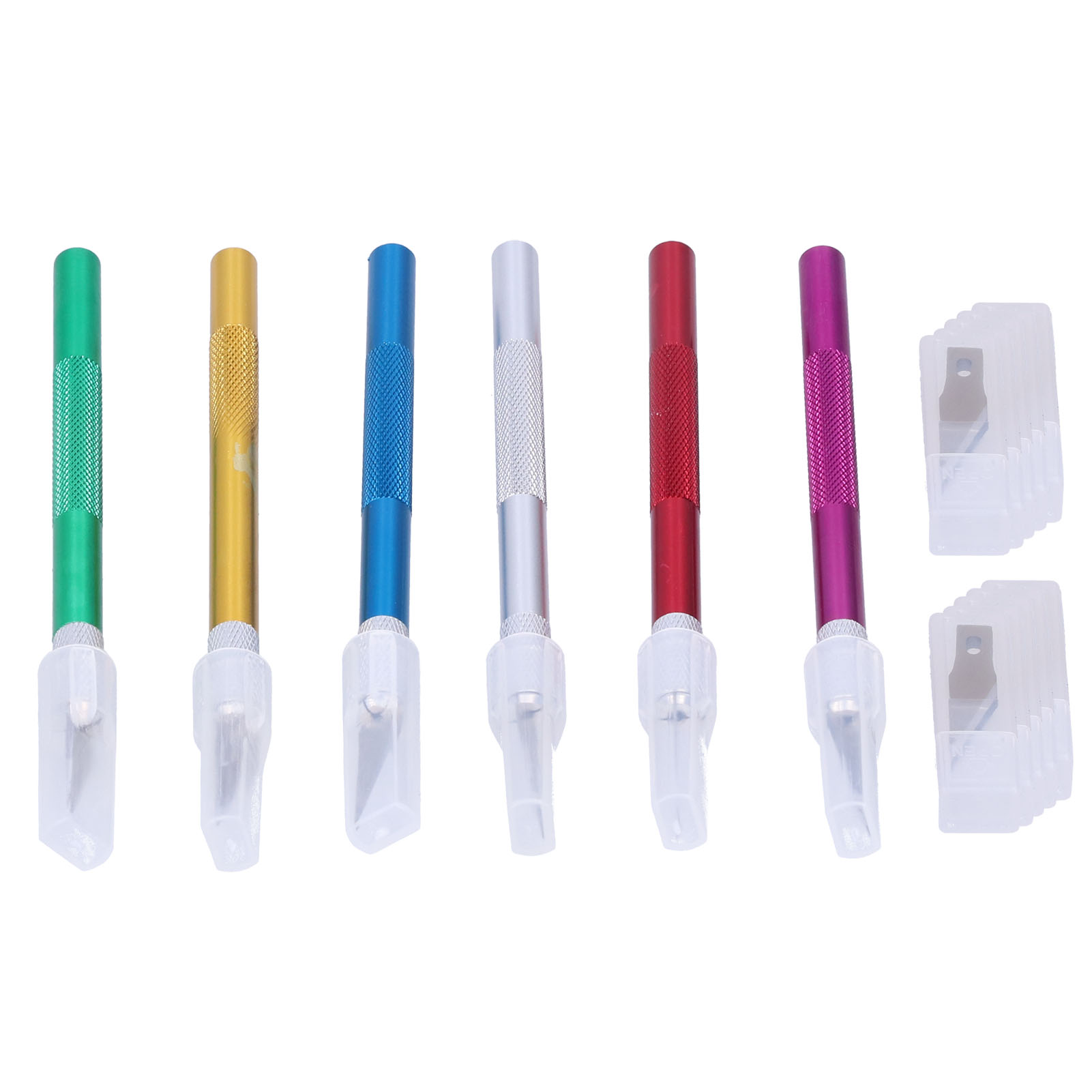 Bastelmesser-set, Ledergravurstift, Aluminiumgriff, Schneidewerkzeug Für Diy-kunstwerke