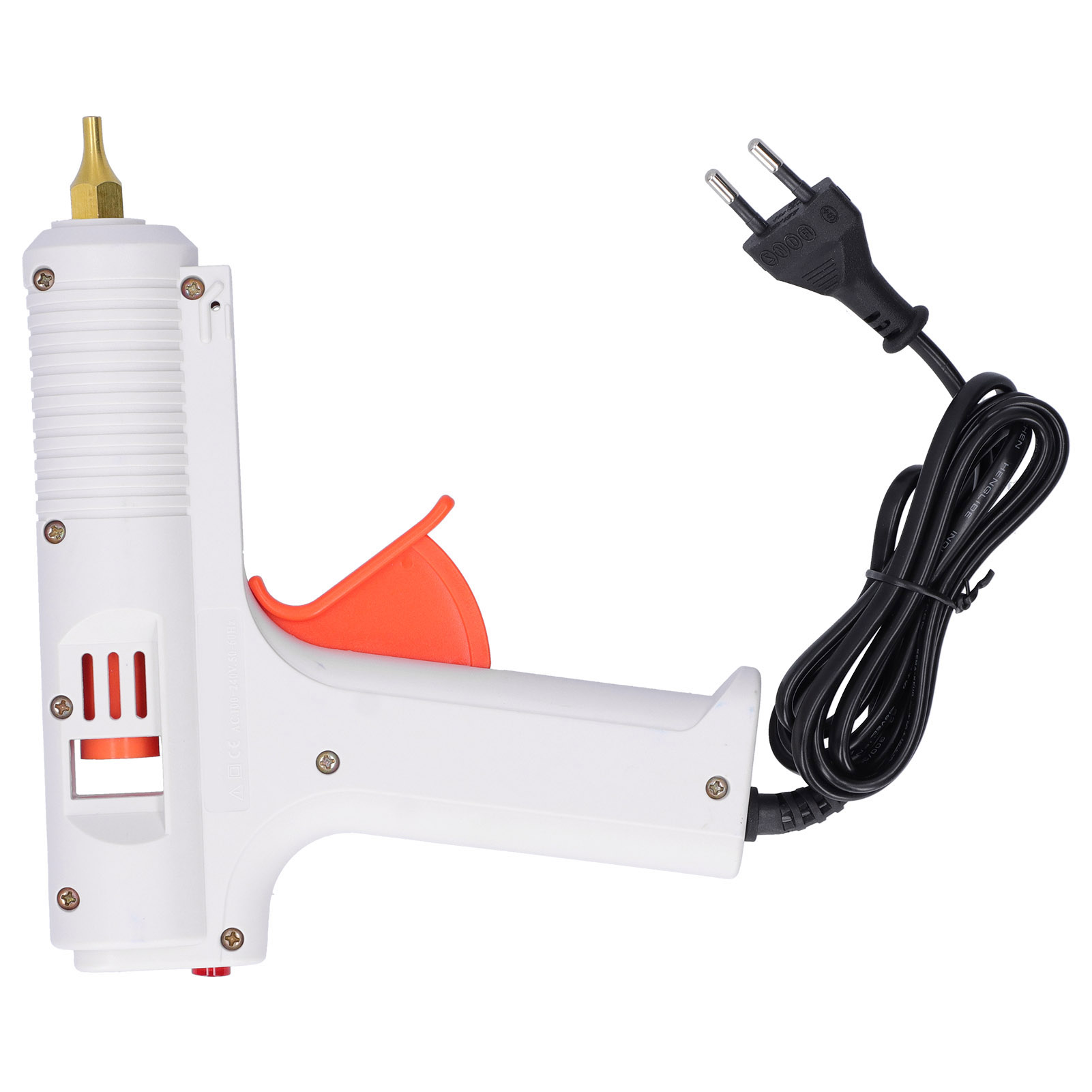 Temperaturverstellbare Heißklebepistole, Hochleistungs-industriewerkzeug Für Heimwerker, 11 Mm, 110 W, 100-240 V Stecker.