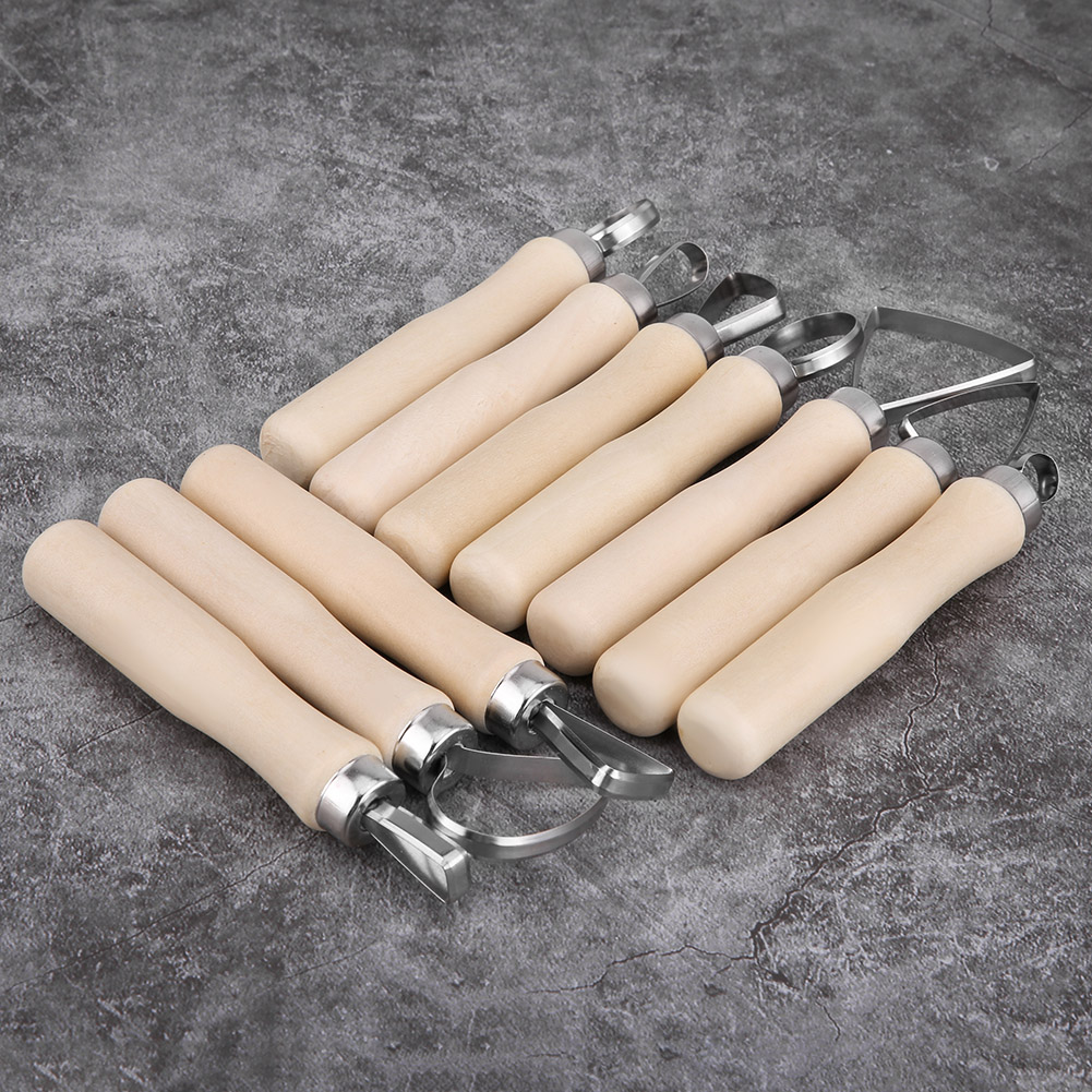 Jr2-10/ Set Mit 10 Werkzeugen Und Zubehör Für Wachsmodellierung Und Töpferei.