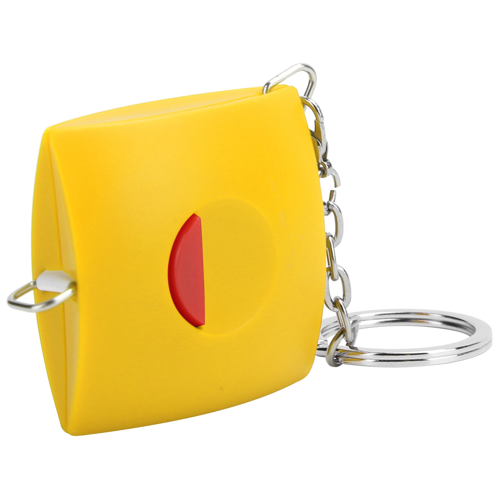 Mini-maßband Aus Pvc Mit Automatischem Einzug, Gelb, Zum Nähen, Basteln Und Für Körpermaße.