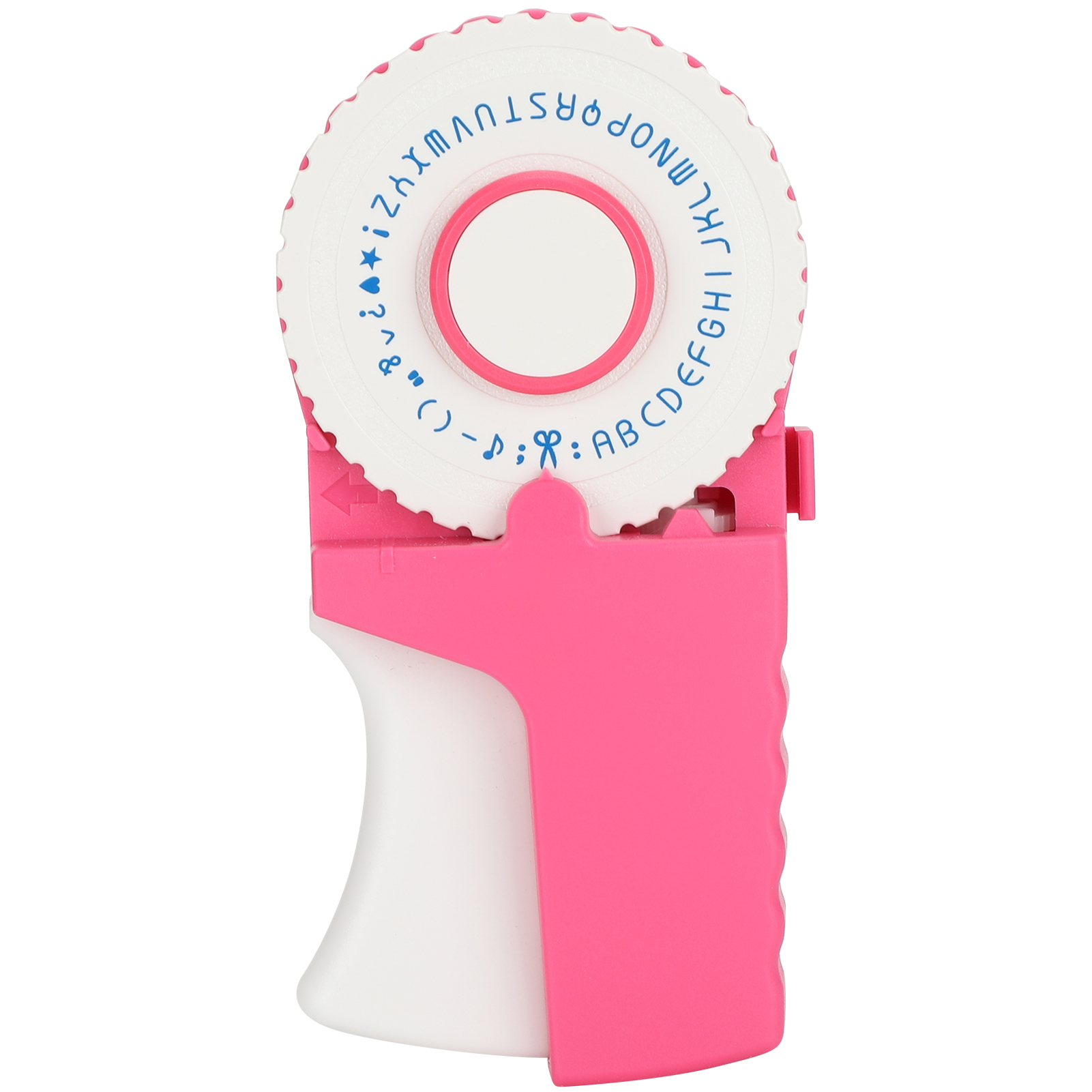 Manuelle Prägemaschine, Etikettenprägung, Diy-bürobedarf, Rosa E-303