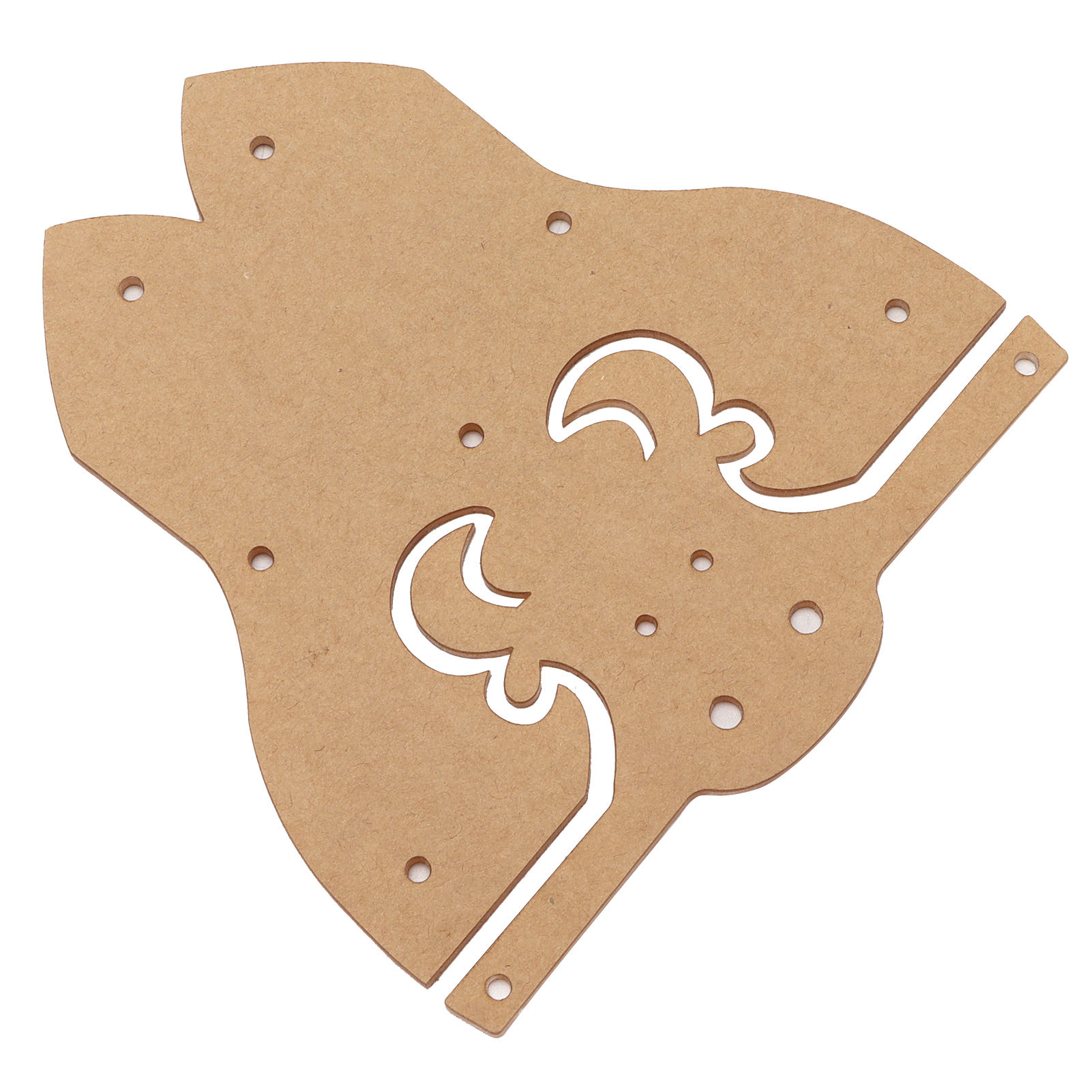 Selbstgemachte, Transparente Acryl-schablone In Kalbsform, Lederbearbeitungswerkzeug Mit Schutzbeschichtung Zur Herstellung Von Anhängern. Ideales Geschenk.