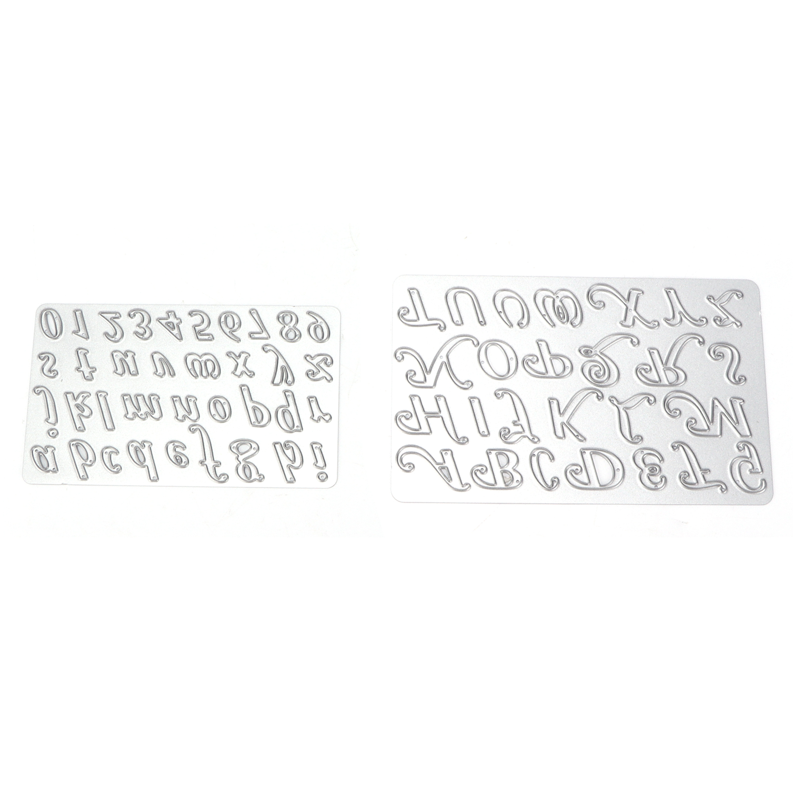 Stanzformen Aus Kohlenstoffstahl, Buchstabenformen, Für Scrapbooking Und Fotoalben.