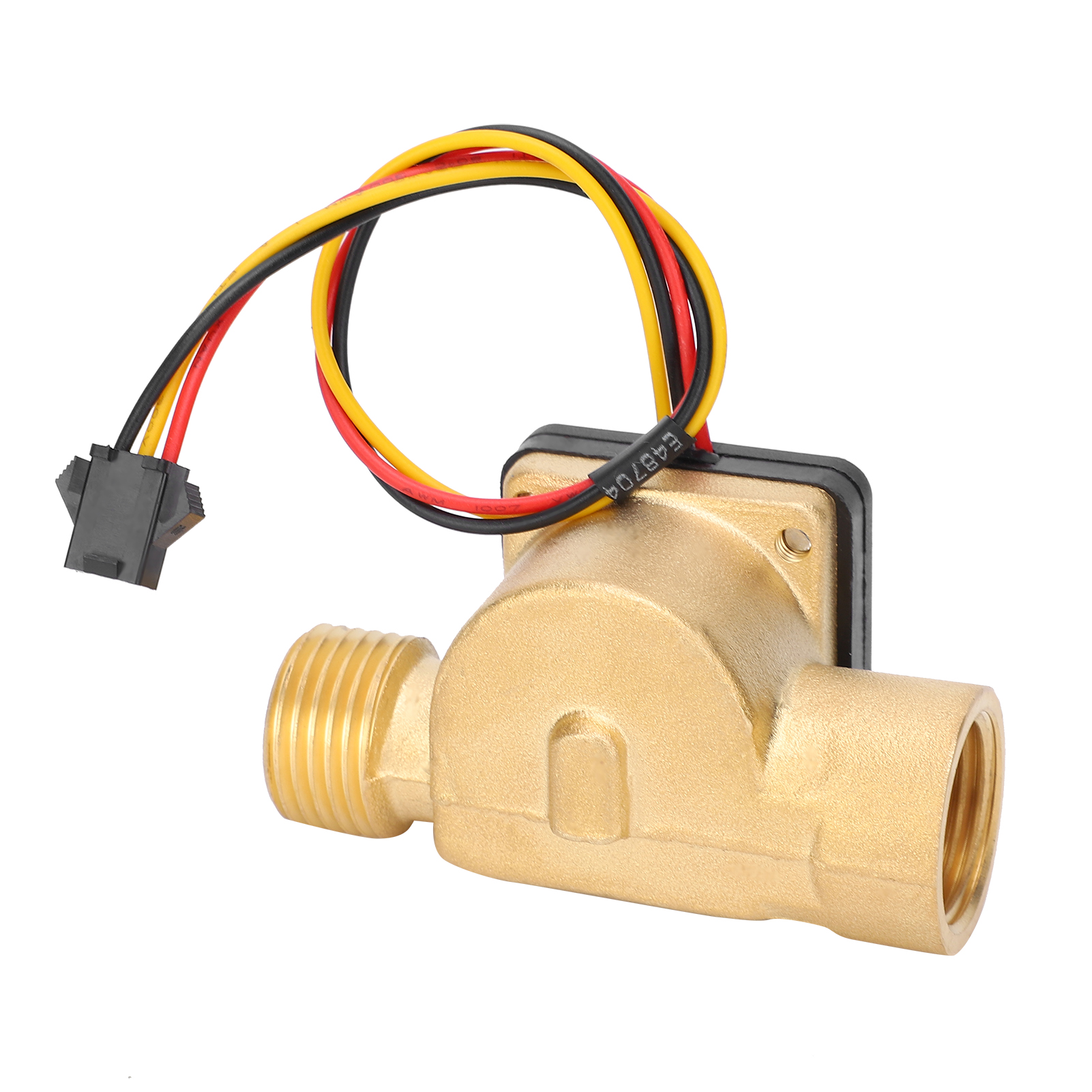 Wasserdurchflusssensor, G1/2"-außen-/innengewinde, Hall-effekt-wandler, Impulszähler, 3–24 V Dc