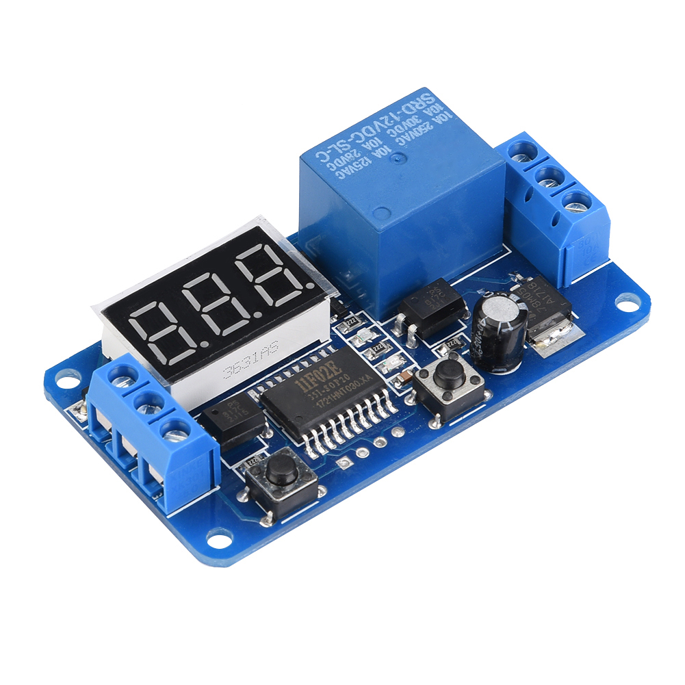 Sps-automatisierungssteuerungsmodul Mit Led-anzeige, Digitalem Zeitrelais (12v)