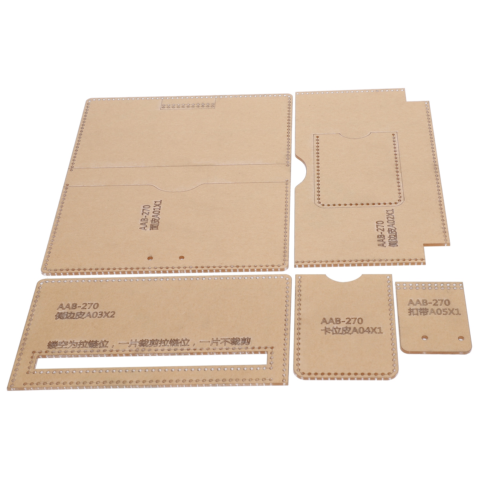 Acryl-schablone Für Die Diy-herstellung Von Geldbörsen, Handtaschen Und Lederaccessoires. Leder-schnittmuster Für Die Herstellung Handgefertigter Lederwaren, Geldbörsen Und Handtaschen.