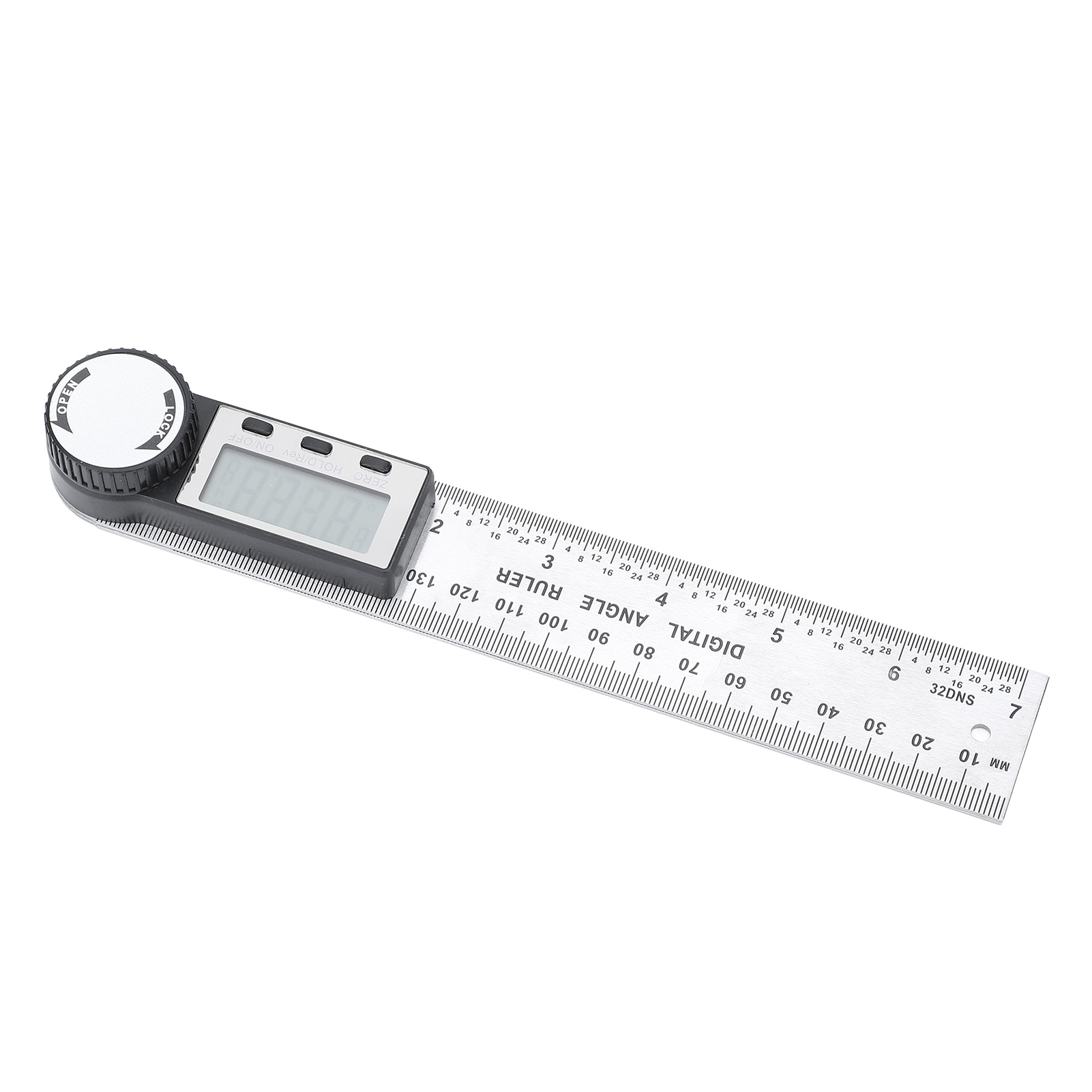 200 Mm Digitaler Winkelmesser Aus Edelstahl, Schnelle Und Präzise Arretierung, Winkelmessgerät Für Holzbearbeitung, Bastelarbeiten Und Heimwerkerprojekte.