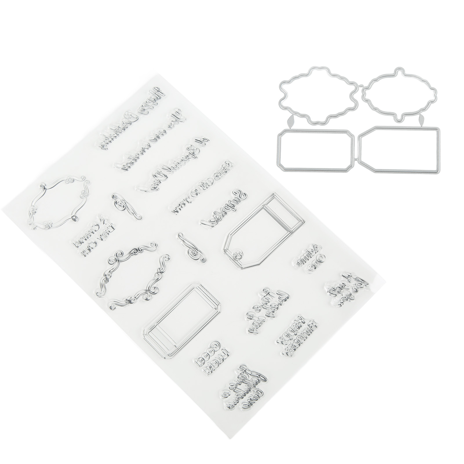 Transparente Stempel Für Scrapbooking Und Handgefertigte Bücher – Transparenter Gummistempel – Stempelform – Stempel- Und Messerset