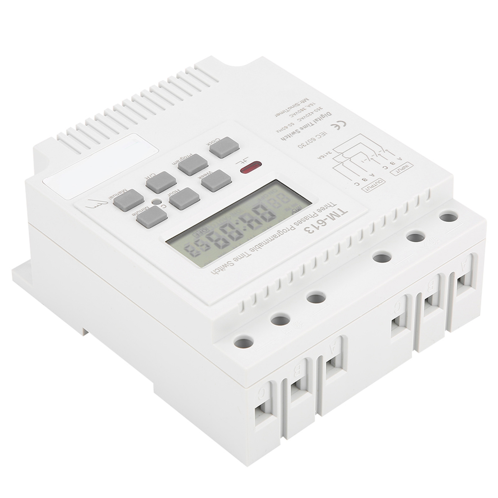 Tm-163 Dreiphasen-380v-smart-digital-programmierbarer Timer Mit Wochensteuerung