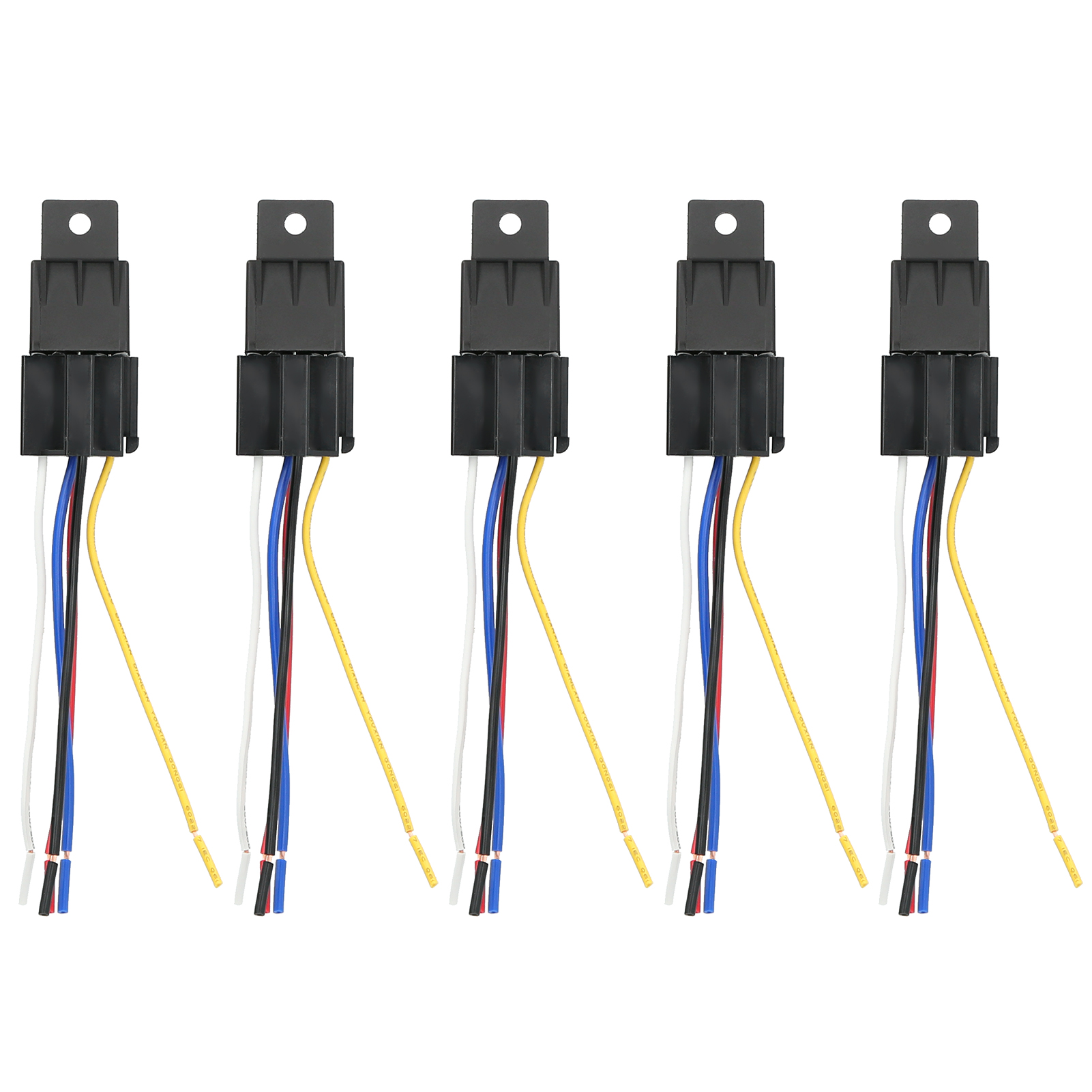 5-teiliges Universelles Blinkrelais, 12v 40a Led-blinklichtsteuerung, Wasserdicht