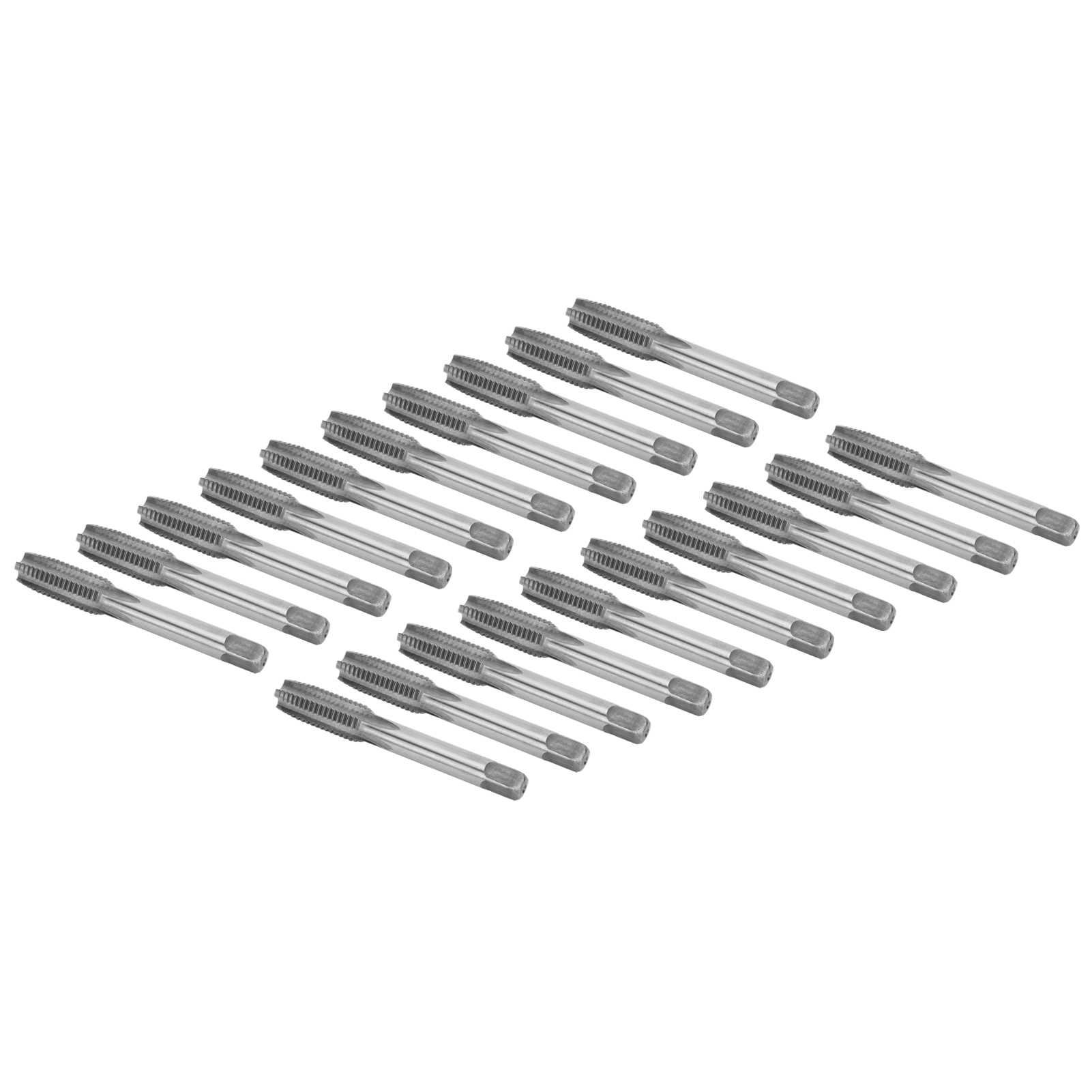 20 Metrische M12-handgewindebohrer Mit Gerader Nut Aus Legiertem Stahl