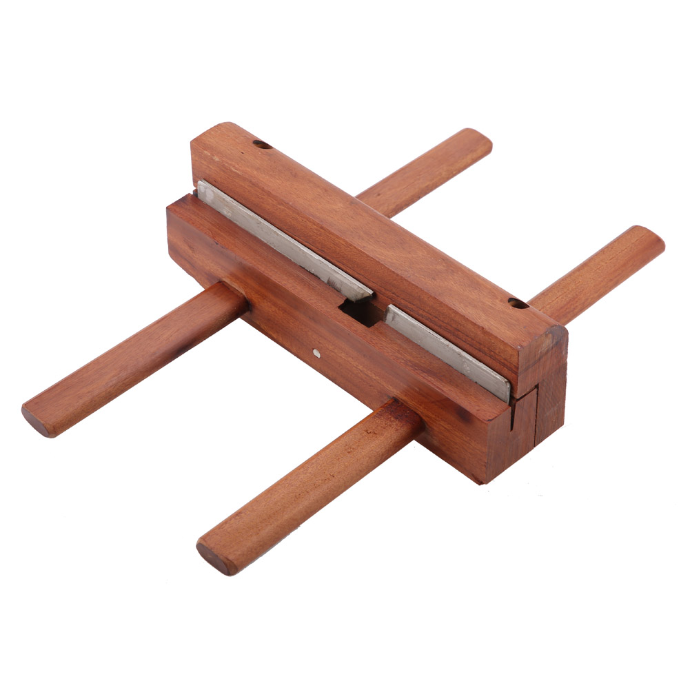 Doppelgriffiger Handhobel Aus Palisanderholz Für Die Holzbearbeitung, Nuthobel-set Für Tischler- Und Schreinerarbeiten.