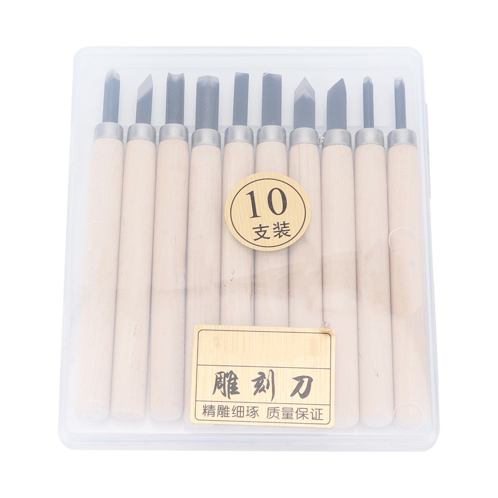 Set Mit 10 Holzschnitzmessern Für Schreiner, Handwerkzeug Zum Schnitzen Von Seife Und Ton, Kürbis
