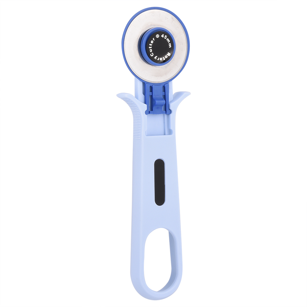 Rollschneider, Werkzeug Für Stoffe, Näh- Und Bastelzubehör, Blau, 45 Mm