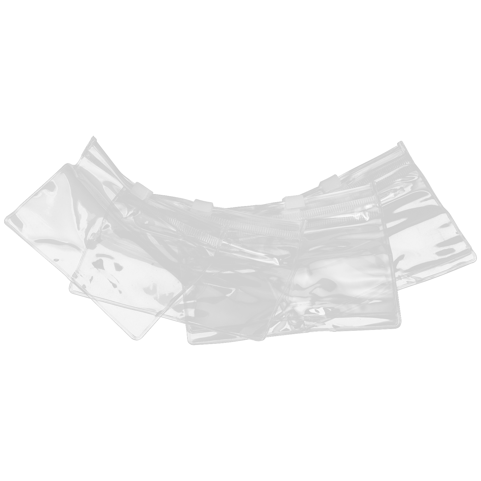 Packung Mit 100 Transparenten Pvc-beuteln Mit Reißverschluss Und Schnalle, Ideal Zur Aufbewahrung Von Schmuck, Anhängern Und Jadegegenständen (11,5 X 8 Cm).