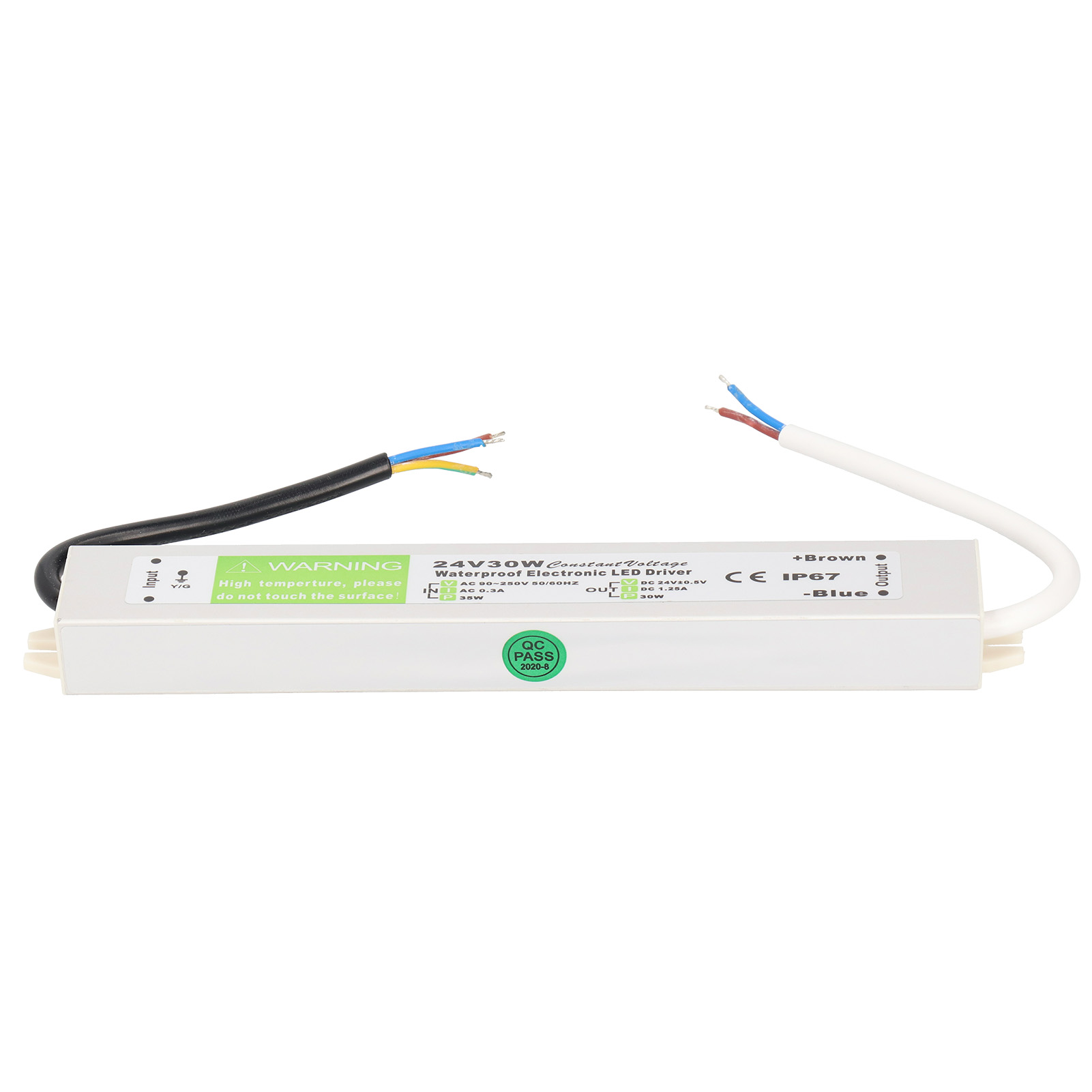 30-w-wechselstrom-netzteil (90–250 V), Wasserdicht, Schlankes Led-netzteil, 24-v-gleichstrom