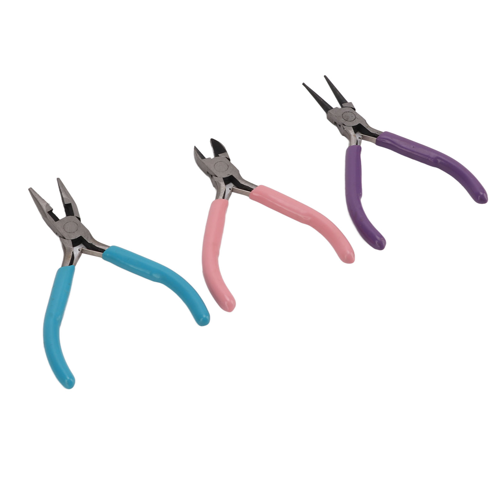Set Aus 3 Zangen Aus Hochkohlenstoffhaltigem Stahl, Robust, Langlebig Und Rostfrei, Für Die Schmuckherstellung Und Drahtarbeiten.