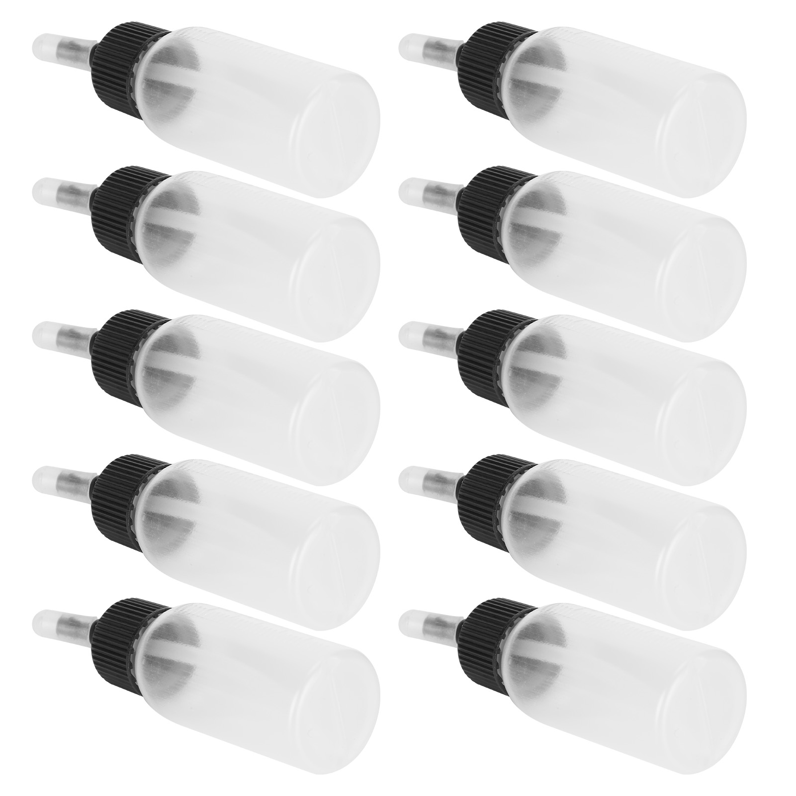 Packung Mit 10 X 30 Ml Airbrush-flaschen Mit Korrosionsbeständigen Pigmenten Für Doppelhub-saugpistolen