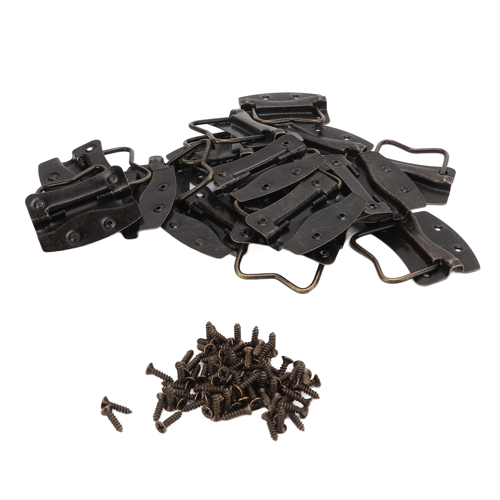 Set Mit 20 Holzgriffen Im Retro-stil, Antike Beschläge Aus Kampferholz, Für Schubladen, Schränke Und Gepäck. Dekoration.