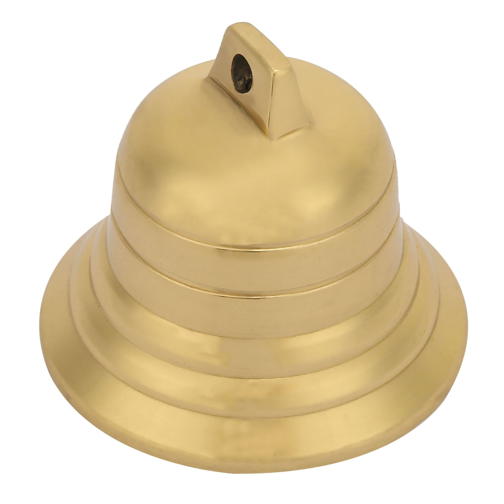 Eine Zierliche Und Beliebte Messingglocke Im Taoistischen Und Buddhistischen Stil, Ideal Für Gebete Und Feng Shui. Zum Aufhängen Im Auto (5 Cm).