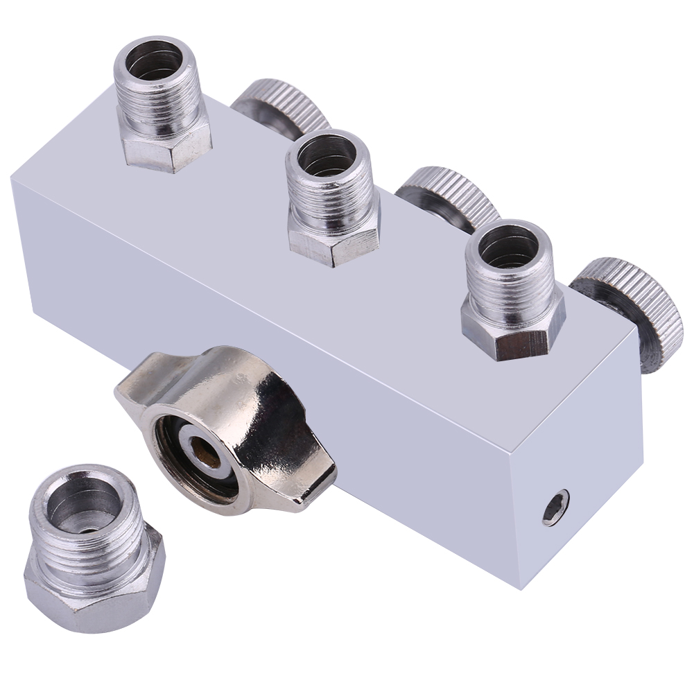 3-wege-airbrush-luftschlauchverteiler – Einstellknopf Für Luftventil