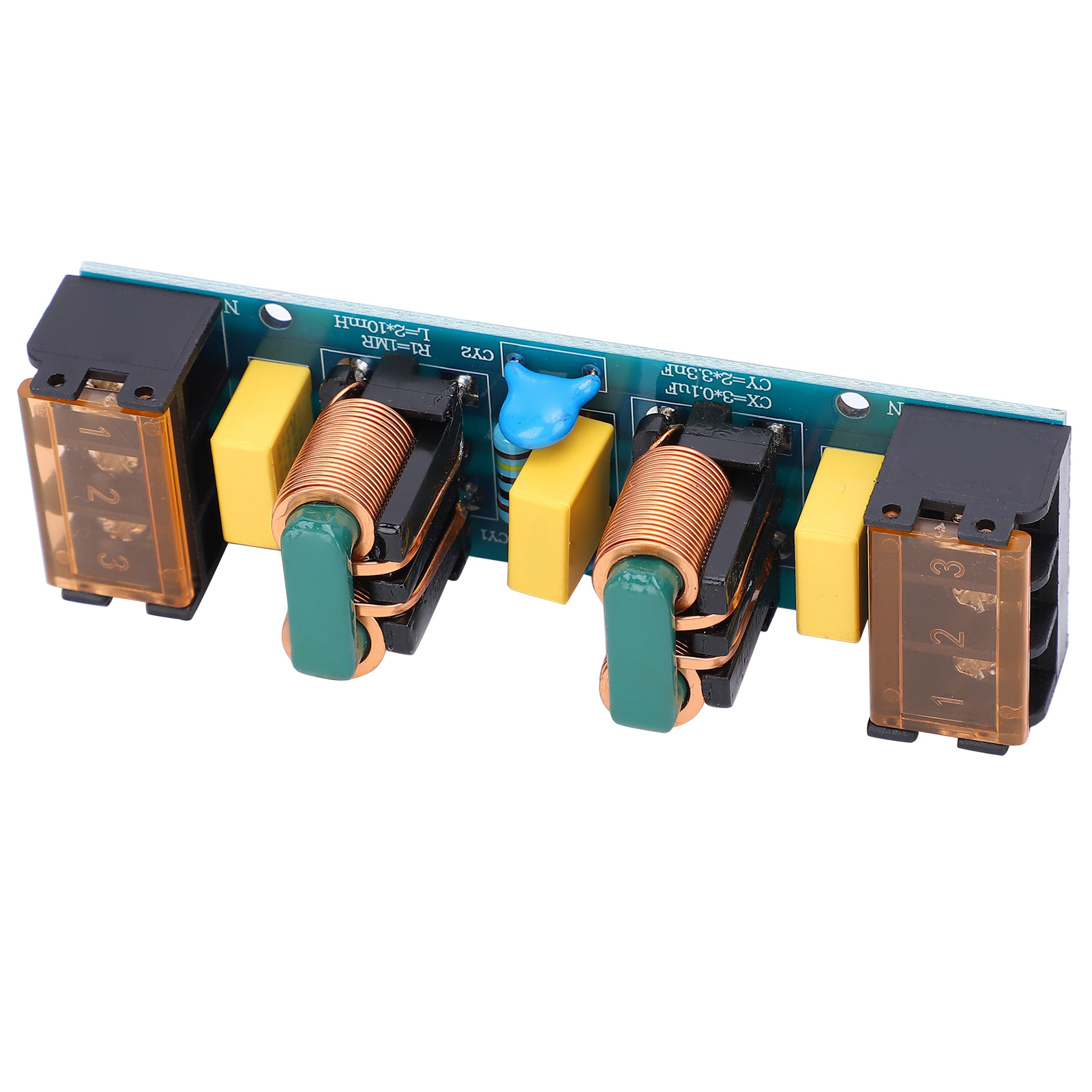 Emi-filtermodul, 50/60-hz-wechselstrom-audio-netzteil-reinigungsplatine, 25 A Dicke Kupferfolienkomponenten