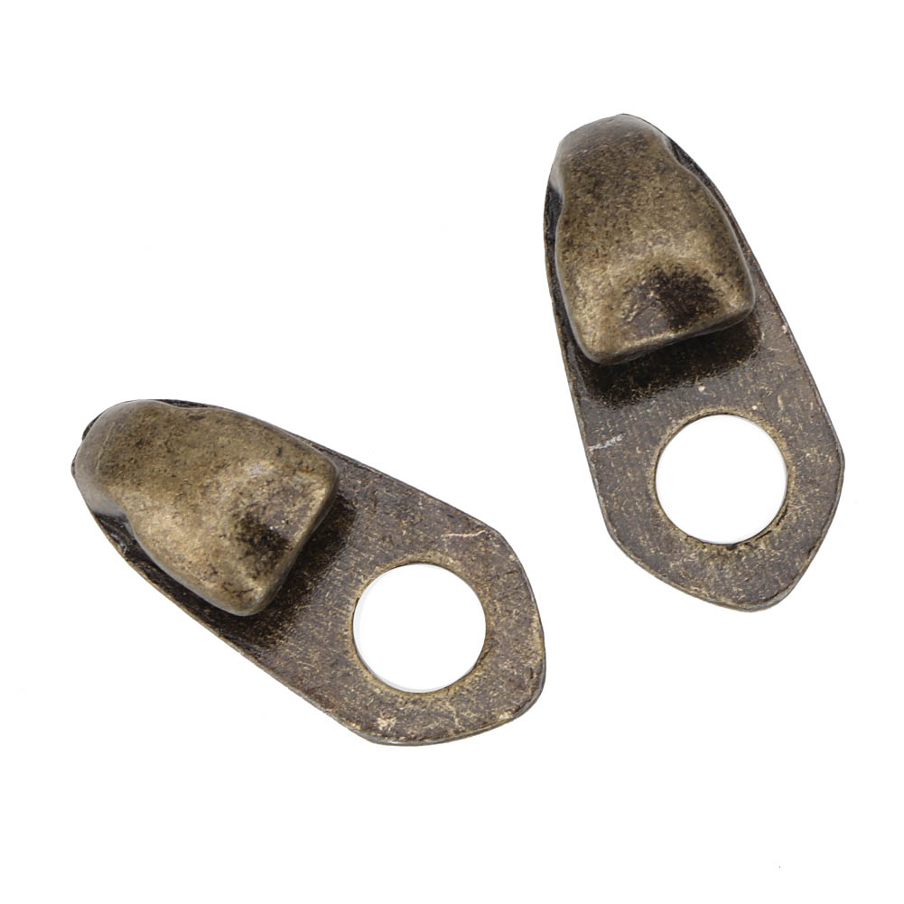 Packung Mit 20 Schnürhaken Aus Aluminiumlegierung Mit Nieten, Reparatur-/camping-/wander-/kletterzubehör (nr. 7)