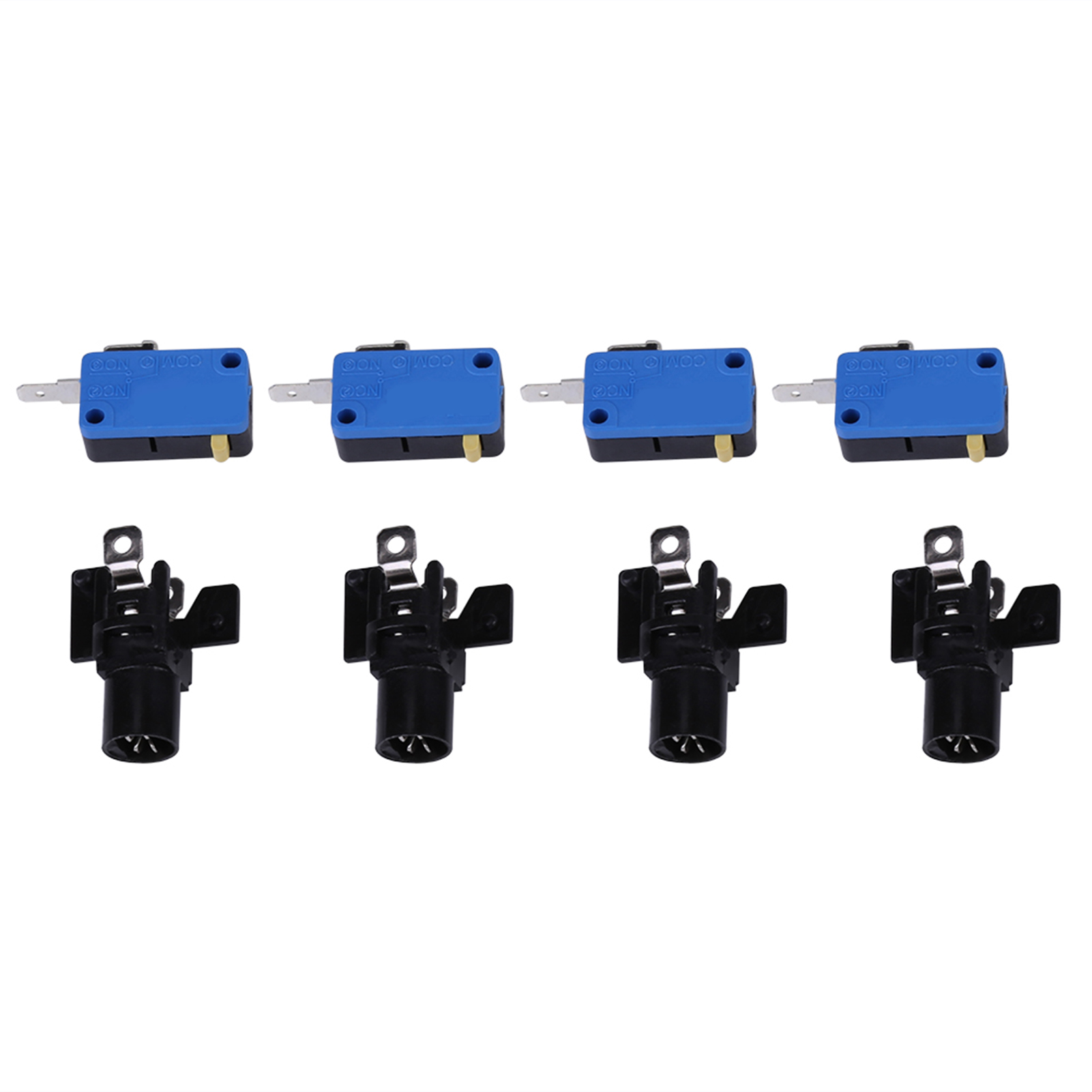Set Mit 4 Led-startknöpfen Für Arcade-automaten (spieler 1, Spieler 2)
