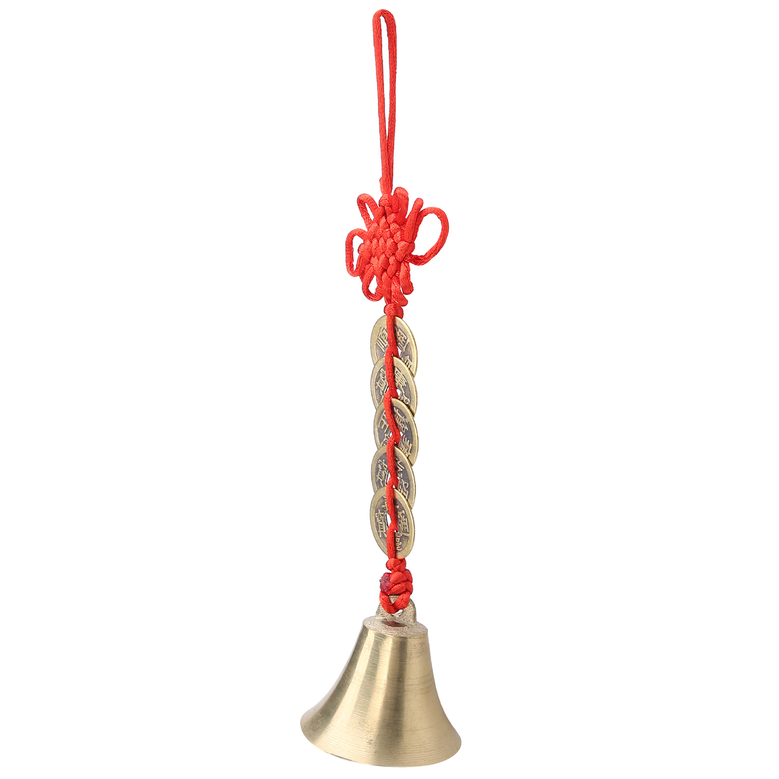 Dekorative Hängeglocke Aus Messing, Ein Einzigartiges Und Edles Windspiel Für Zuhause, Garten Oder Auto. Ideales Geschenk.