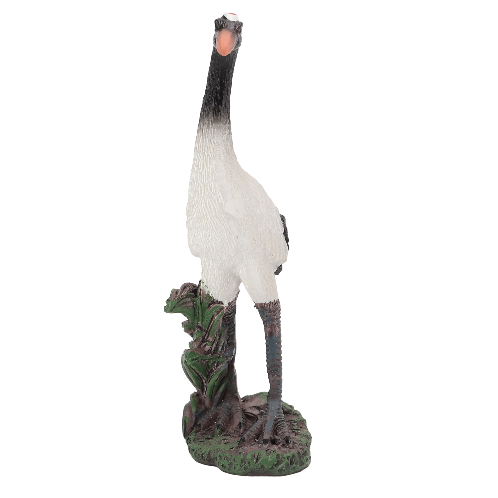 Tragbare Kranichfigur Aus Robustem, Leichtem Und Elegantem Kunstharz, Ideal Für Den Garten. Gartenkranichstatue.