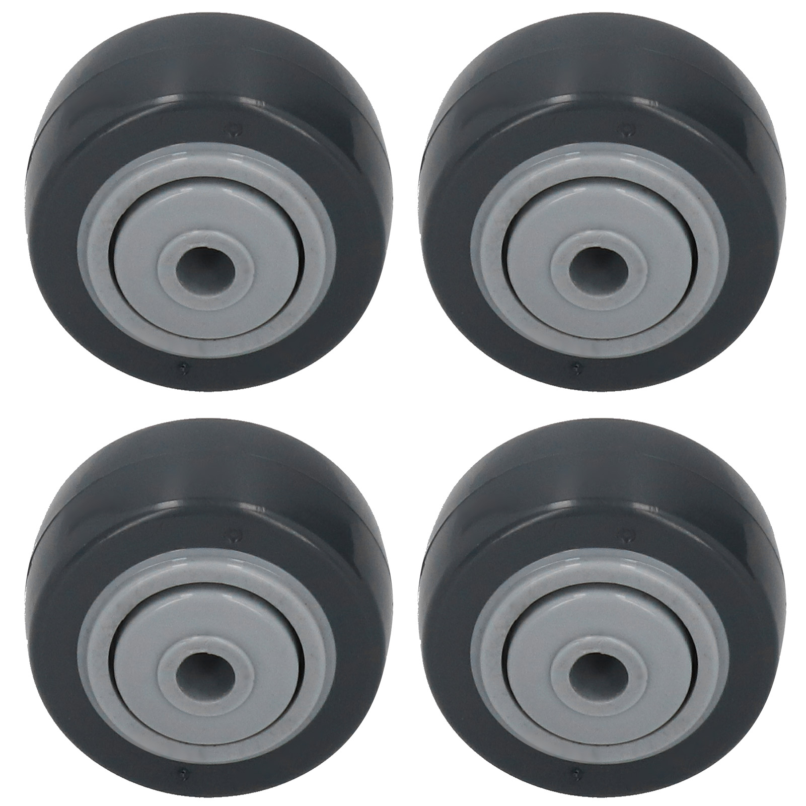 Geräuscharme, Verwindungssteife Pu-rollen Für Möbelroller, 5 Cm (2 Zoll), Inklusive Werkzeugset M