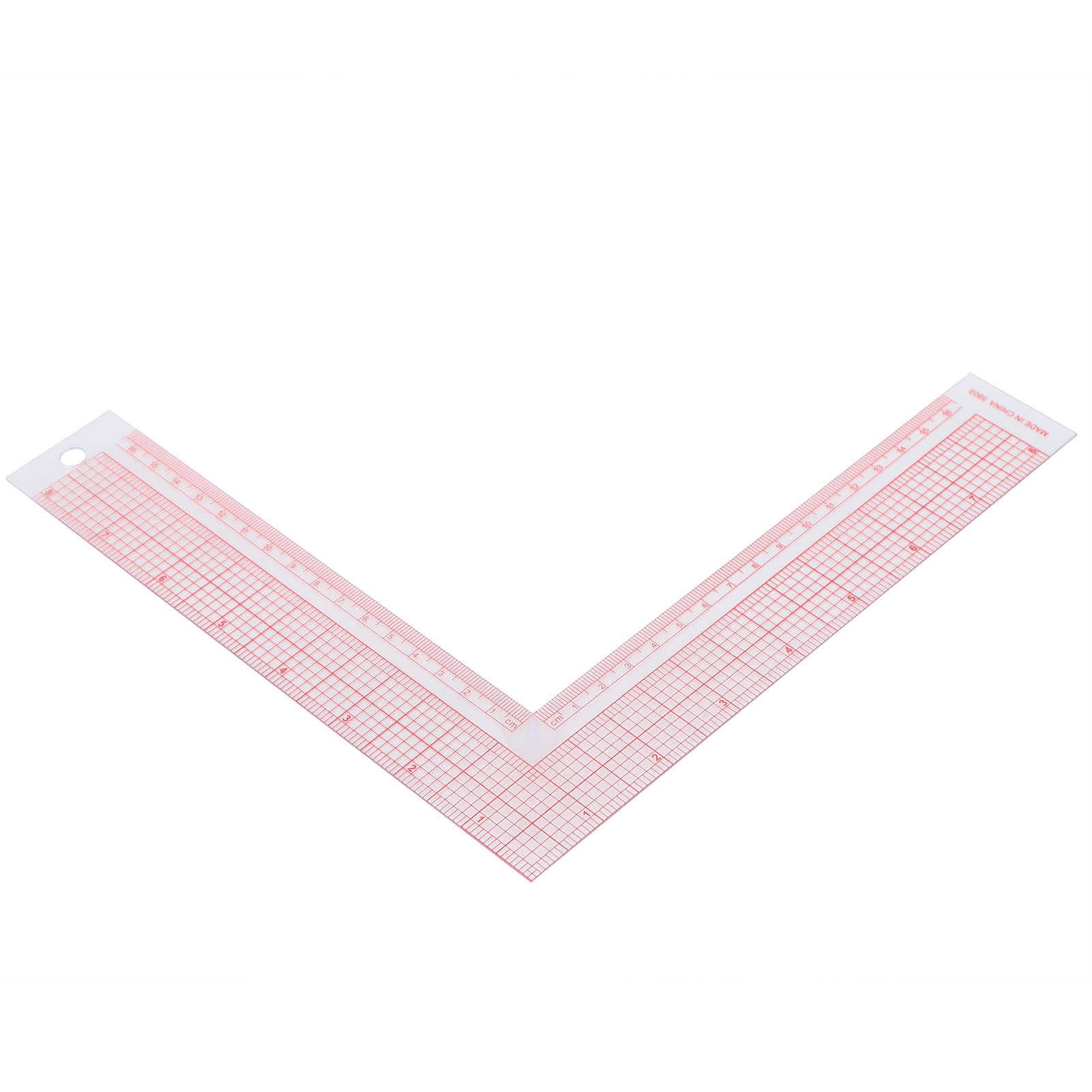 Winkelmesser, L-förmiges Lineal, Rechtwinkliger Winkelmesser, Messwerkzeug Für Pmma Und Pvc, Für Schneiderei Und Kreative Hobbys.