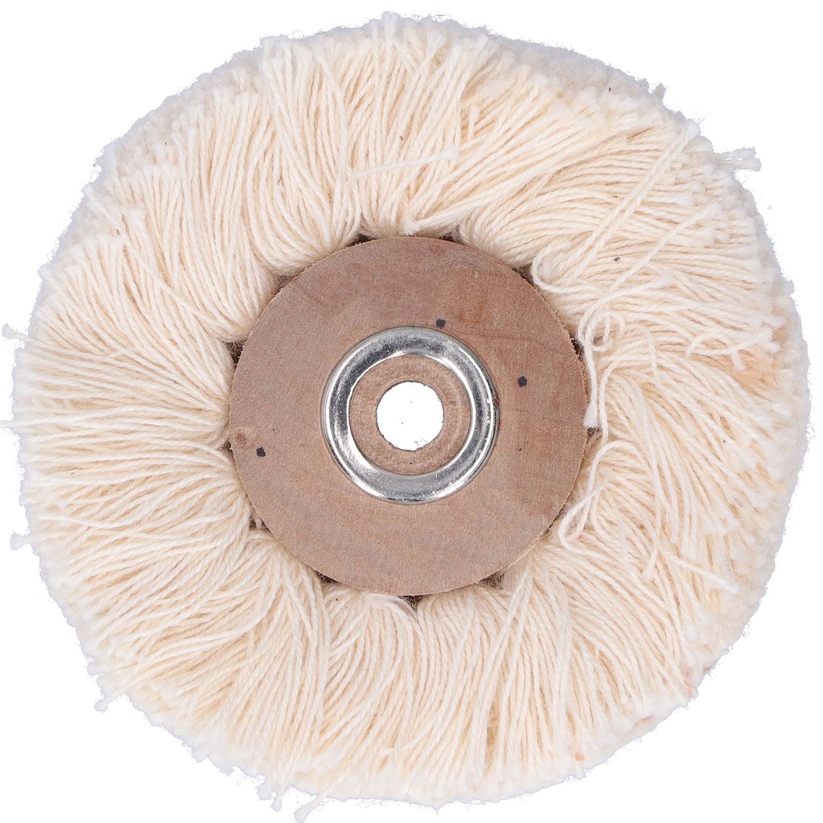 Wollpolierscheibe Zur Bearbeitung Von Metallen, Schmuck, Holz Und Uhren