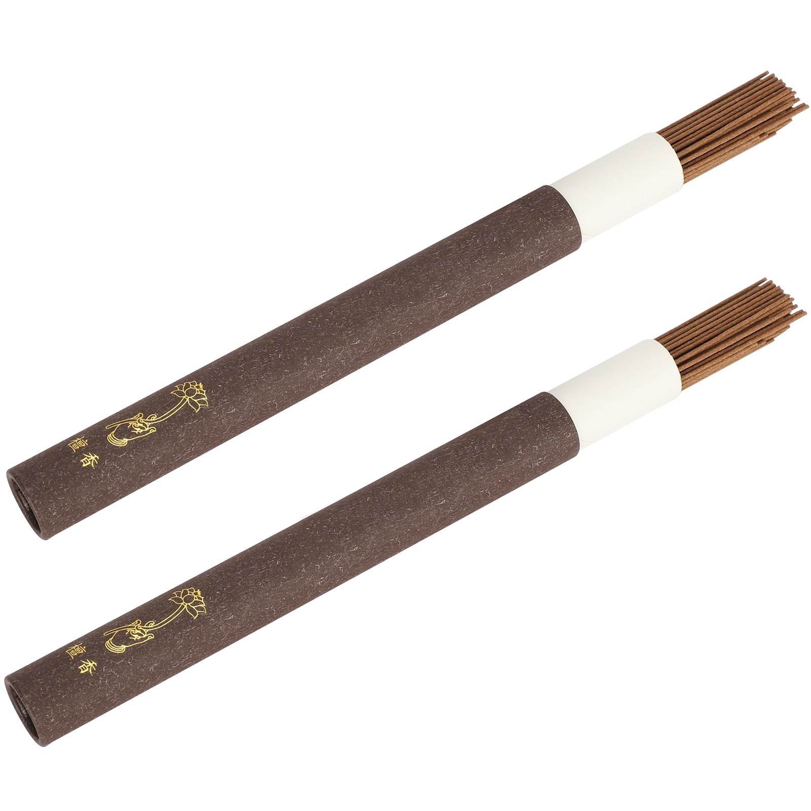 Set Mit 2 In Adlerholz Getränkten Sandelholzstäbchen Für Aromatherapie, Besseren Schlaf Und Als Dekoration. Indisches Laoshan-sandelholz.