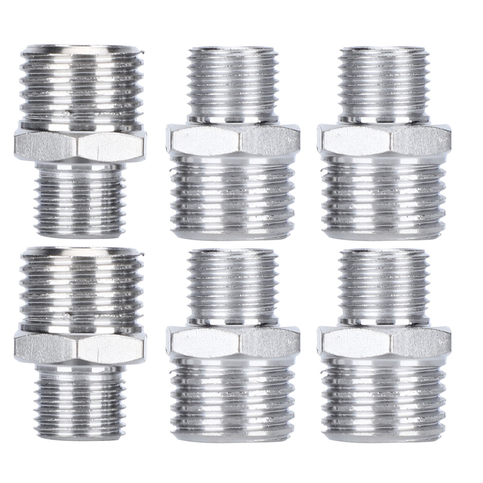 6-teiliges Airbrush-anschlussset, G1/8" Auf G1/4" Außengewinde, Tda3-farbpistolenadapter