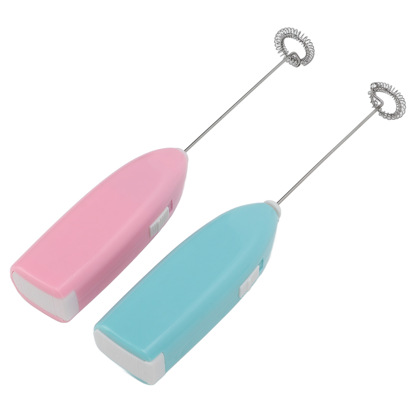 Set Aus 2 Mini-stabmixern, Hochgeschwindigkeitsmotor, Einhandbedienung, Aus Robustem Und Rostfreiem Edelstahl.