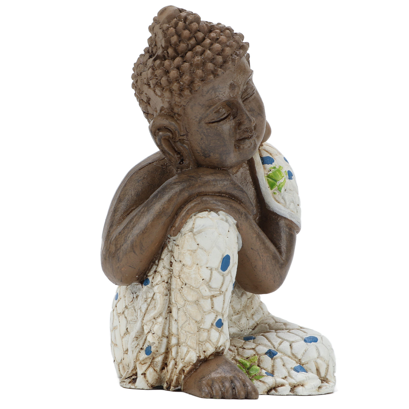 Zen-statue Aus Kunstharz, Leicht Zu Reinigen, Wasserfest, Liegender Buddha, Heimdekoration