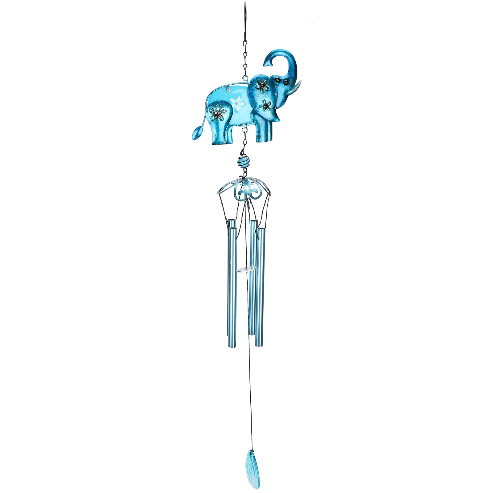 Windspiel „kleiner Elefant“, Handbemaltes Ornament, Exquisites Geschenk, Balkonaufhängung, Weiße Schachtel Mit Hohem Schnabel