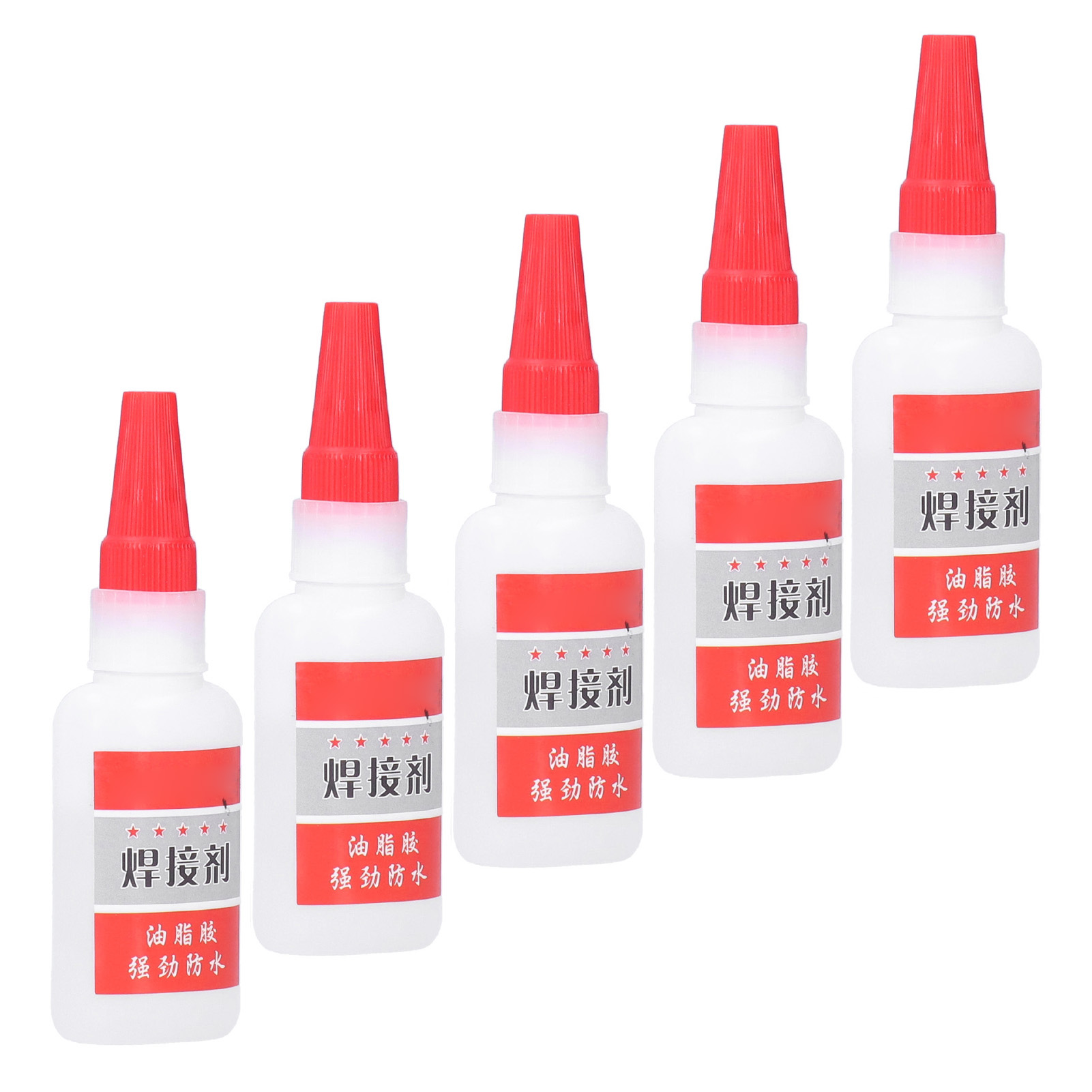 Packung Mit 5 X 50 Ml Tuben Super Öligem Klebstoff Zum Schweißen, Reparieren Von Metallen, Holz Und Keramik, Heimwerkerzubehör.