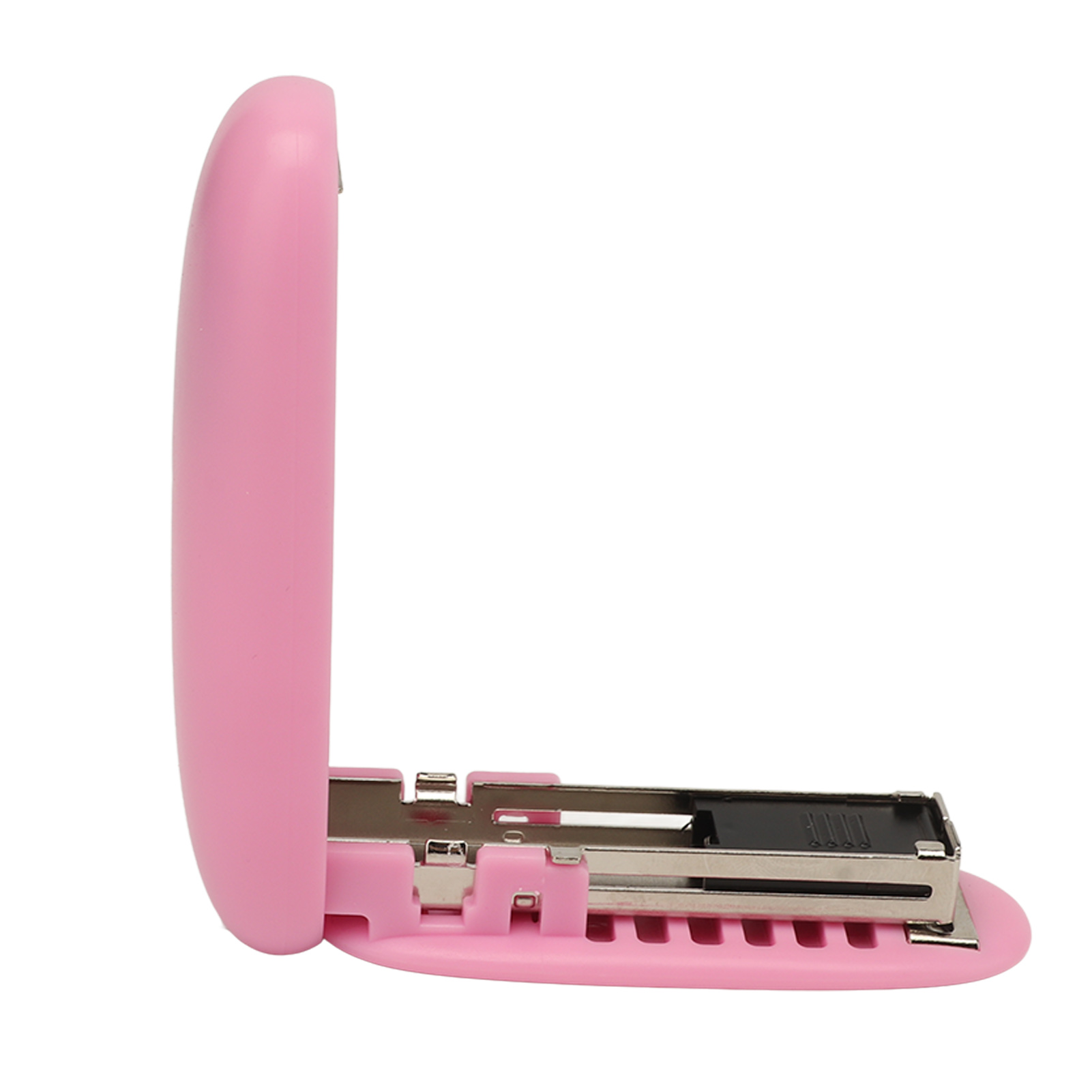 Kleiner, Faltbarer Und Tragbarer Tacker, Einfach Zu Bedienen, Ideal Für Büro, Schule Und Zuhause (rosa). Hebelmechanismus Für Zeit- Und Kraftsparendes Heften.