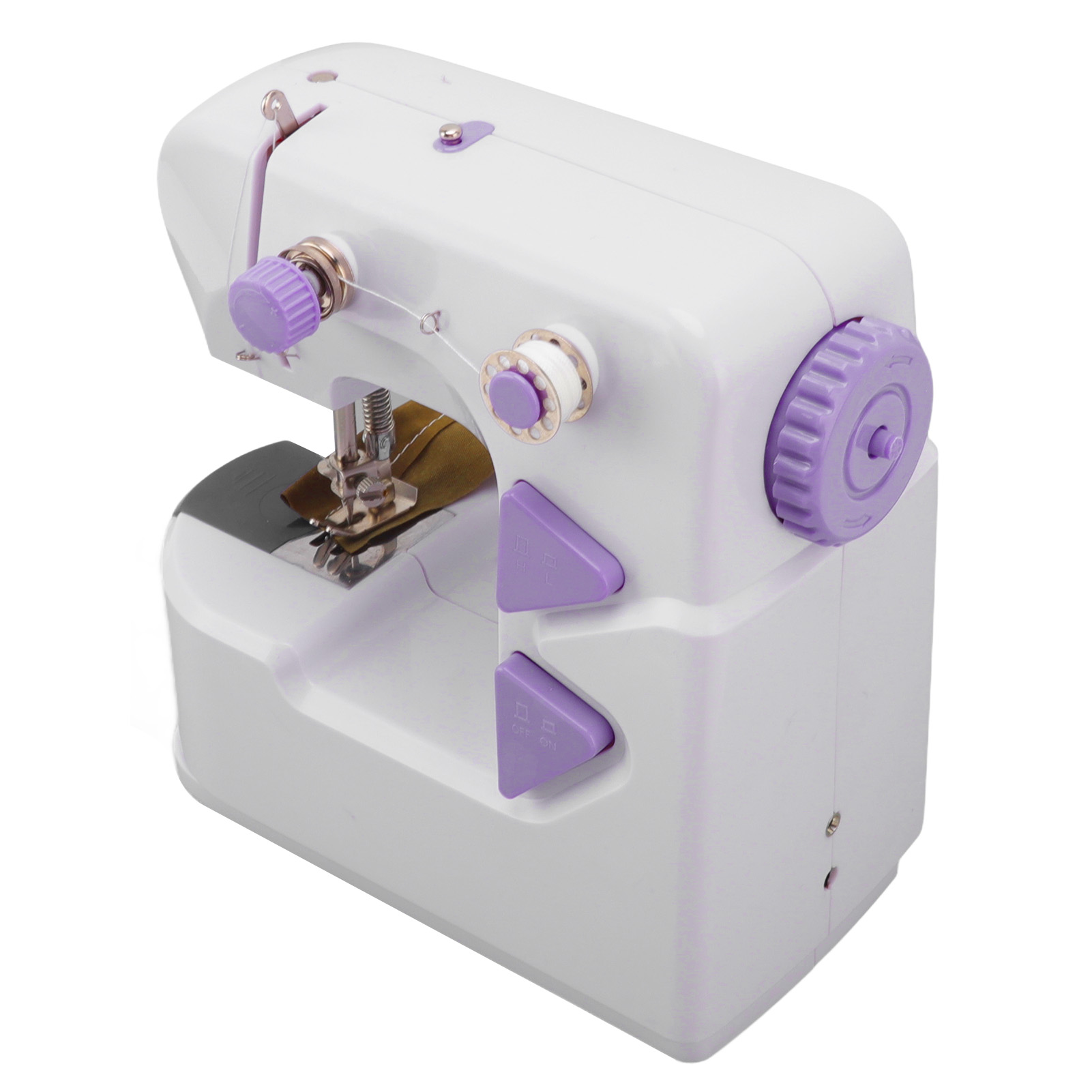 Mini-tischnähmaschine, Tragbar, 100–240 V, Mikro-tischnähmaschine Für Kleine Projekte Und Schnelle Reparaturen, Eu-stecker